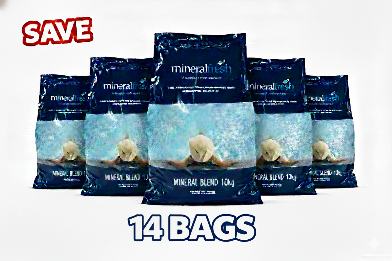 MineralFresh Magnesium Pool Mineral Blend 10kg - 14 Pack