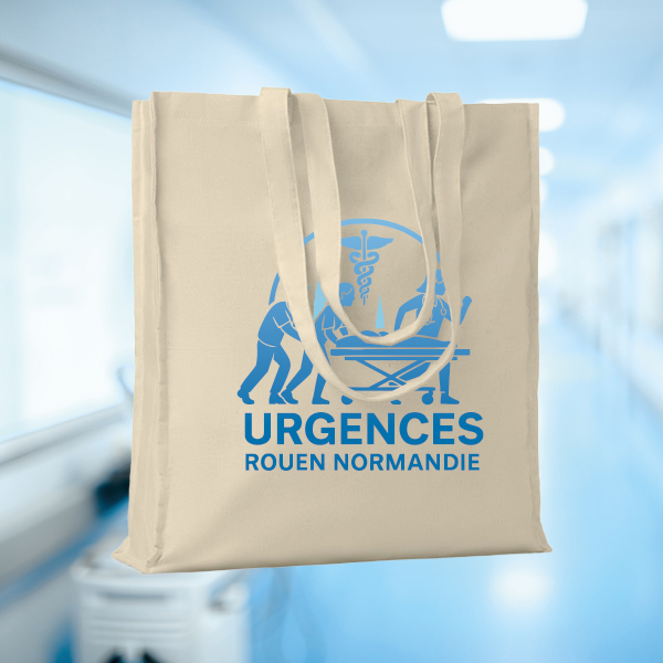 Tote Bag urgences Rouen Normandie