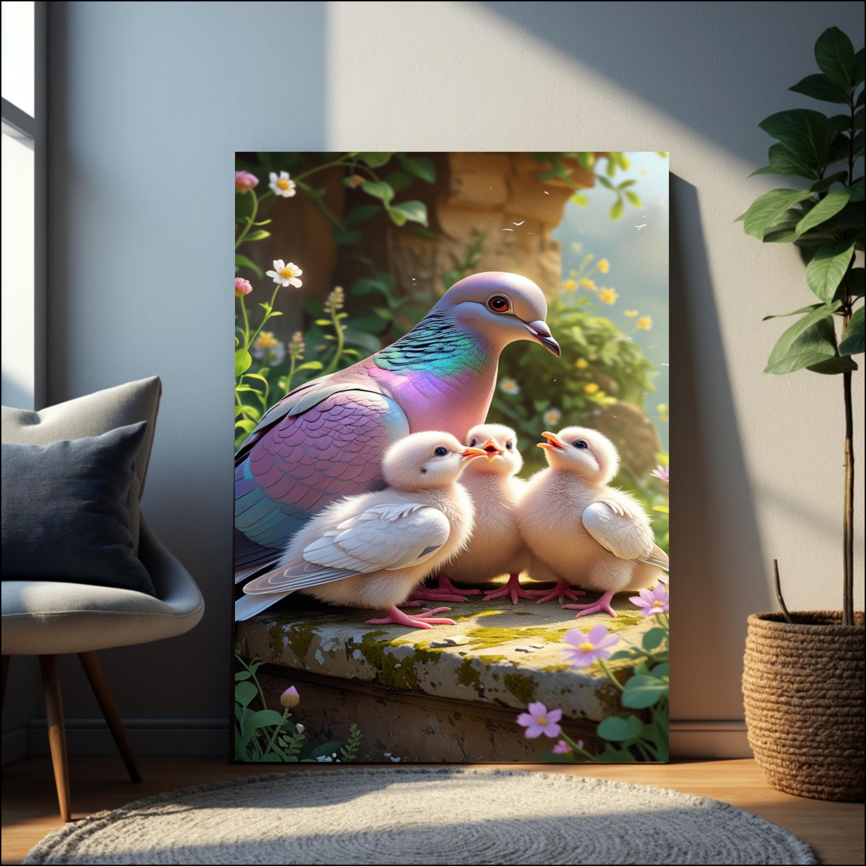 Bold Street Art Print: Mother and Child Pop Art