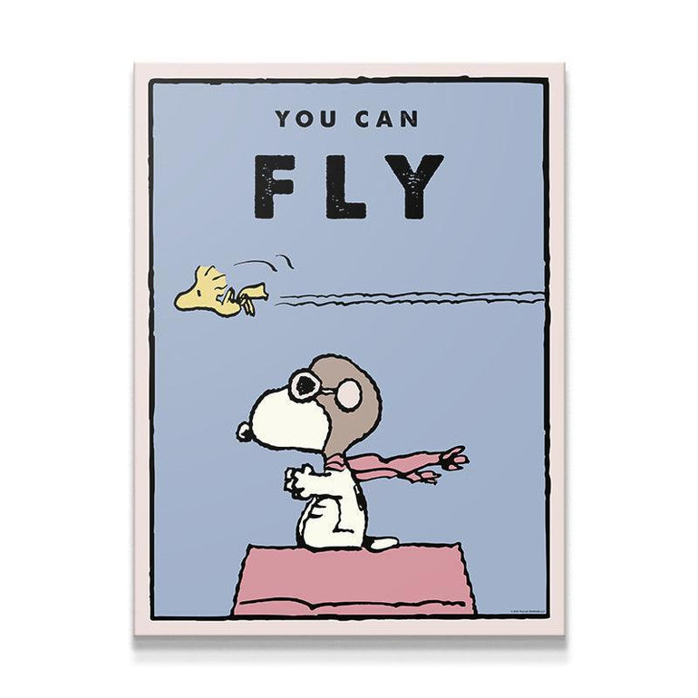 Snoopy 'You Can Fly' Poster