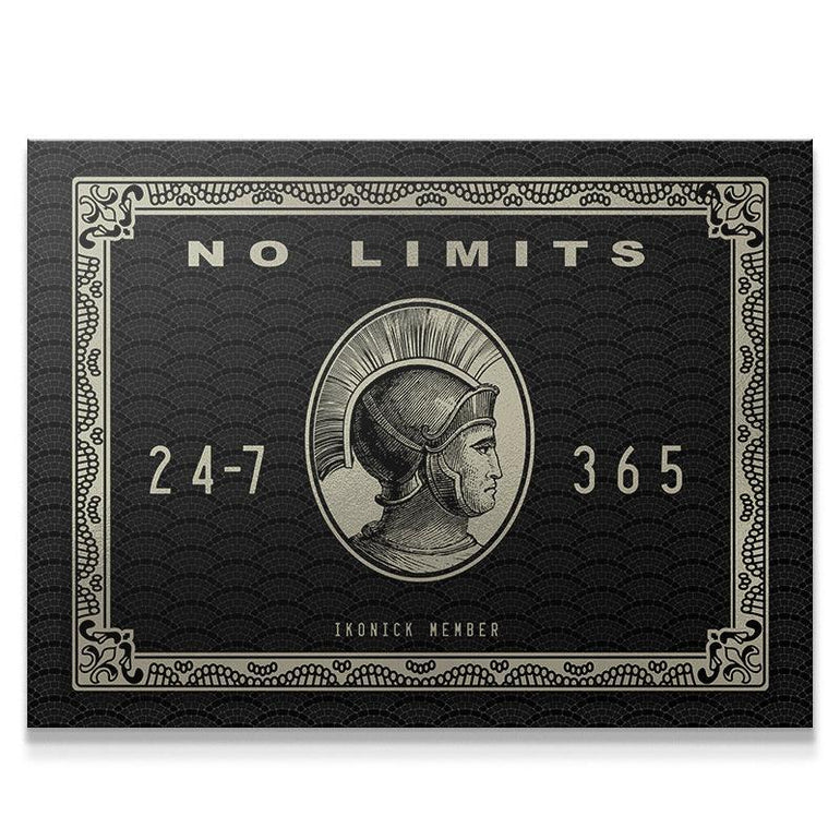 No Limits Black Member Art Print