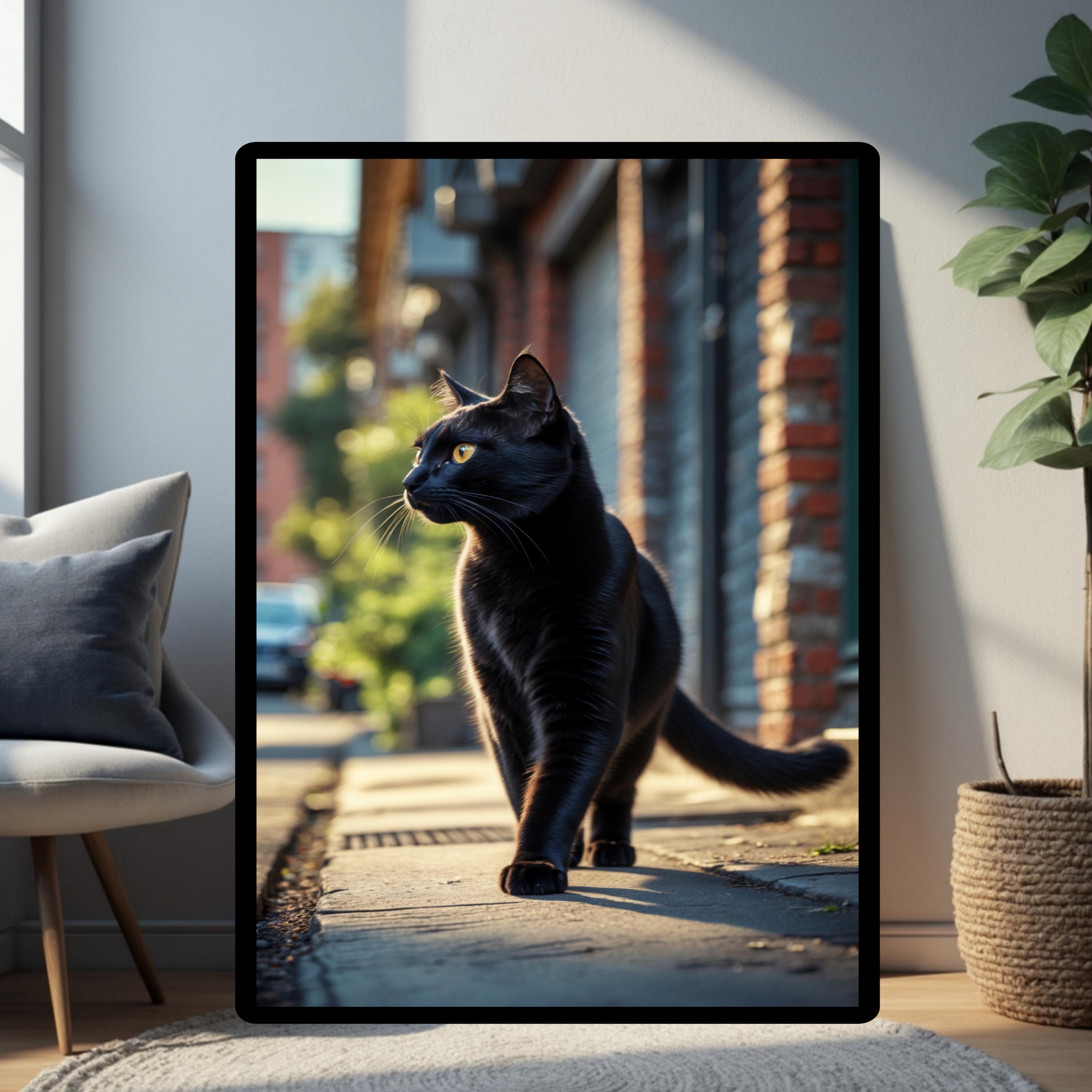 There's Midnight Wall Art – Physical Poster Print – Not Digital Download" 13x19, 11x17