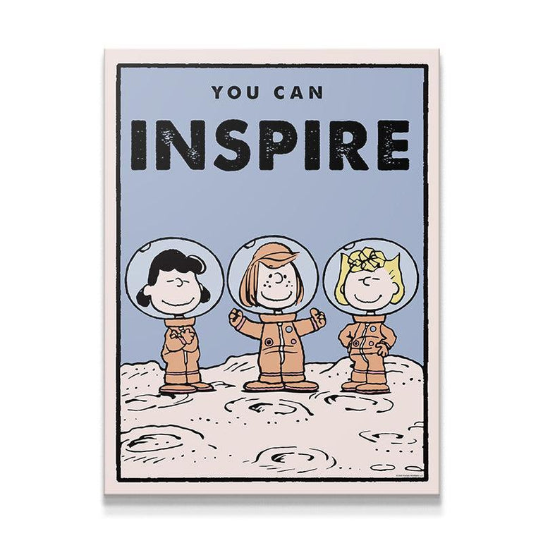 Peanuts 'You Can Inspire' Poster