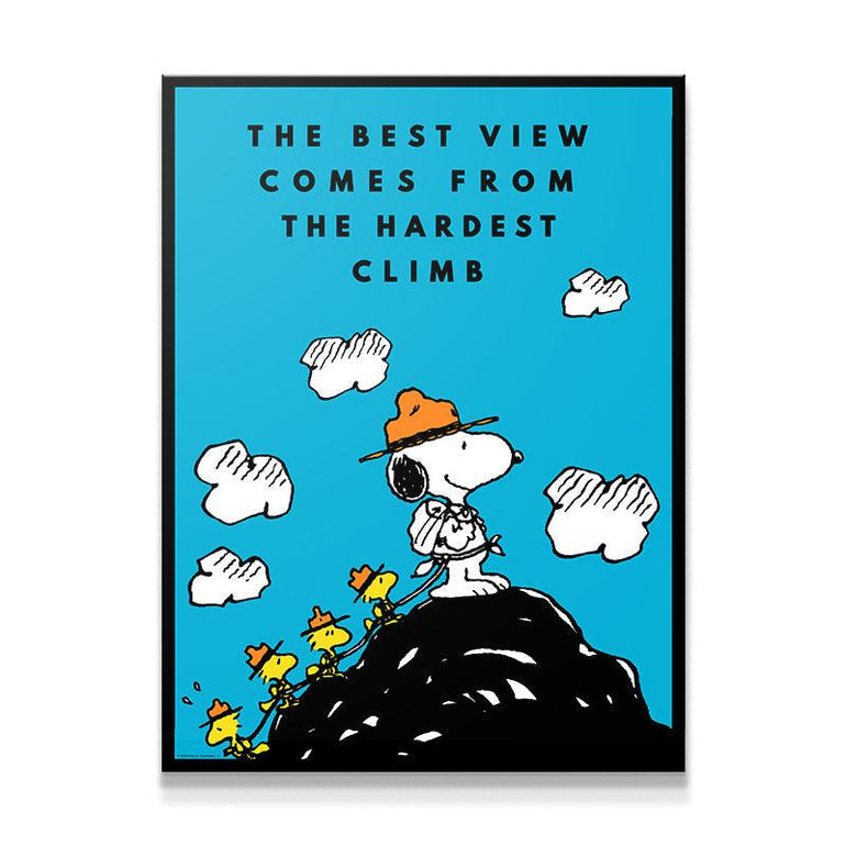 Snoopy Inspirational Wall Art Poster