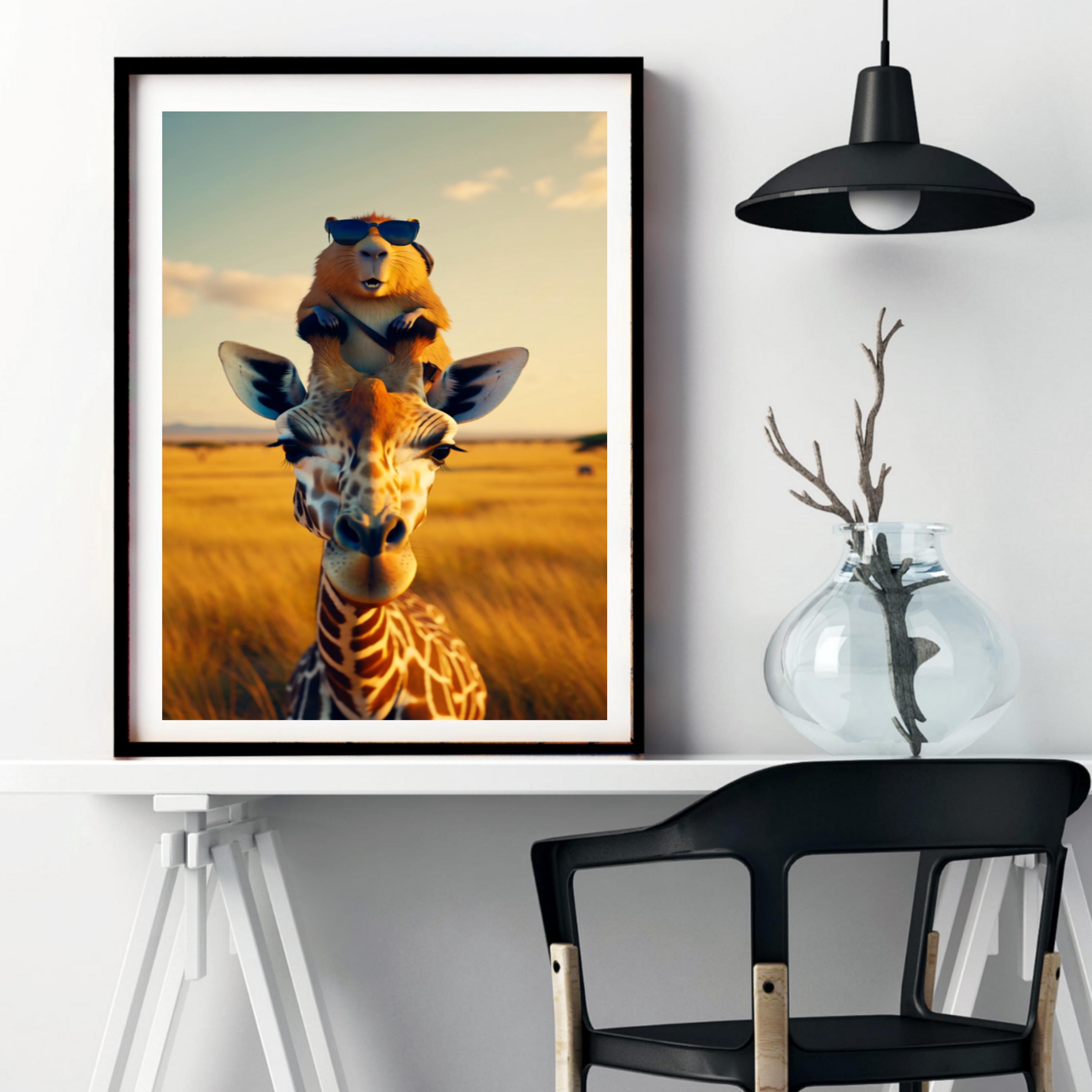 Melvin and LeVe Wall Art – Physical Poster Print – Not Digital Download" 13x19, 11x17