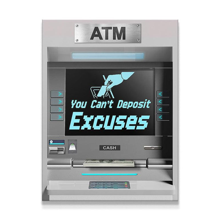 Motivational ATM Art Print