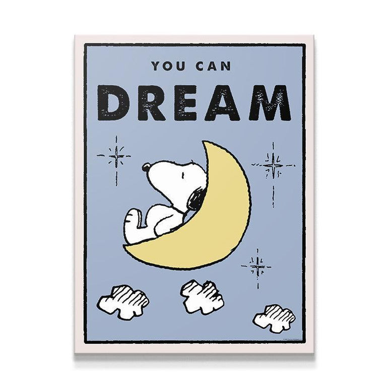 Snoopy 'You Can Dream' Poster