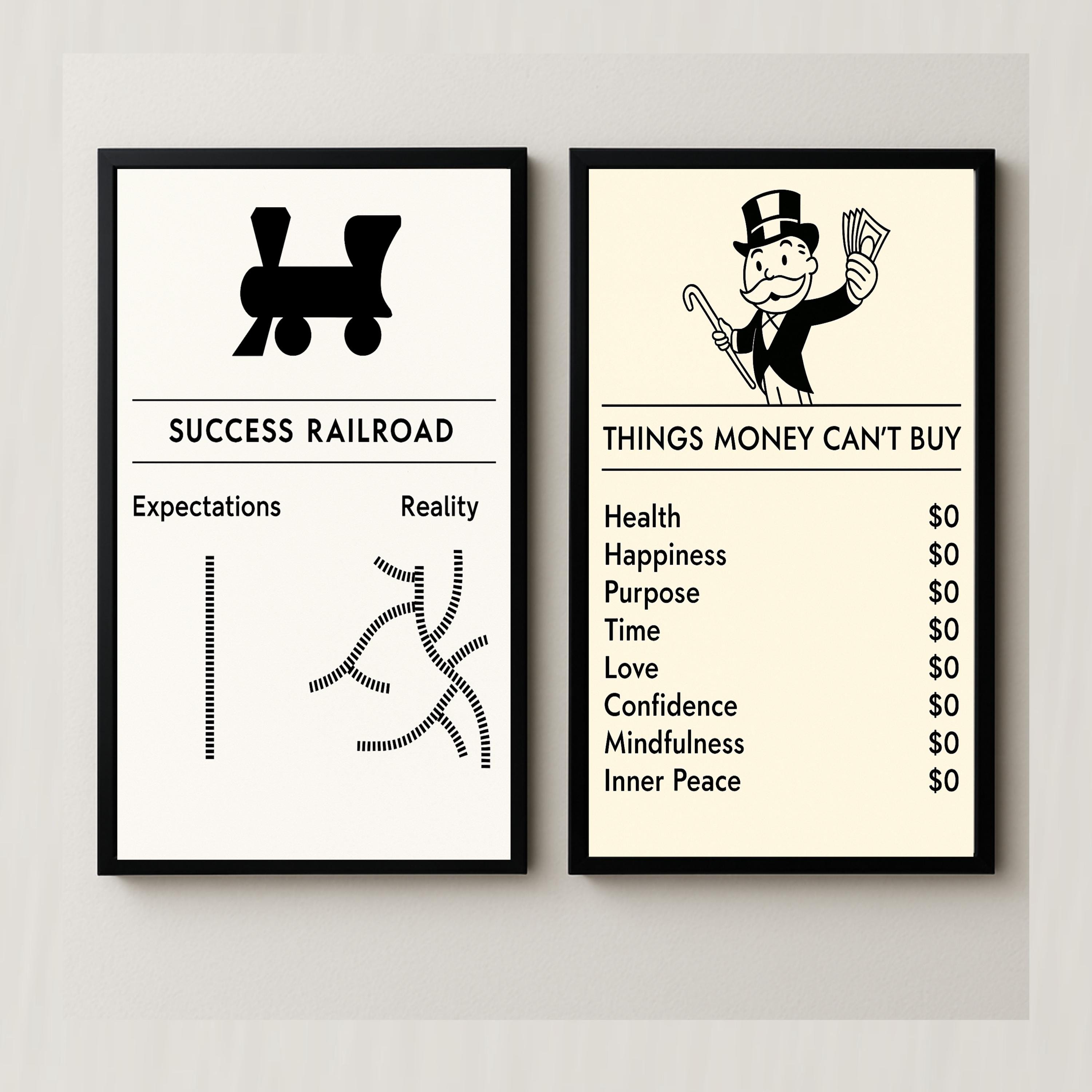 Capital Moves Collection Wall Art – Physical Poster Print – Not Digital Download" 13x19