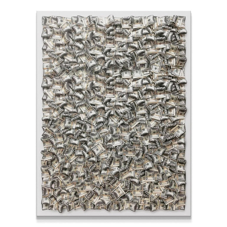 Contemporary Money Art Canvas