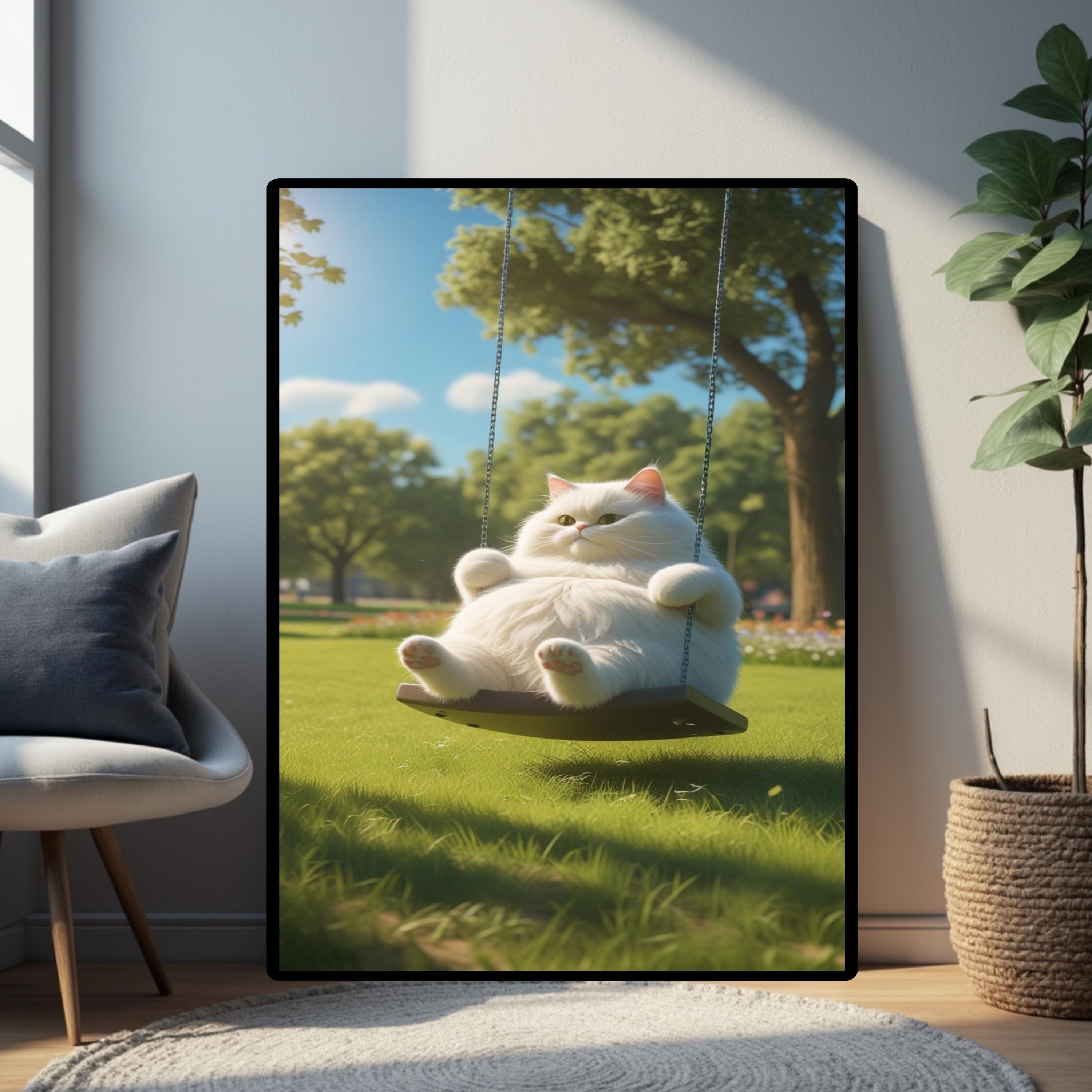 Playful Paws Wall Art – Physical Poster Print – Not Digital Download" 13x19, 11x17