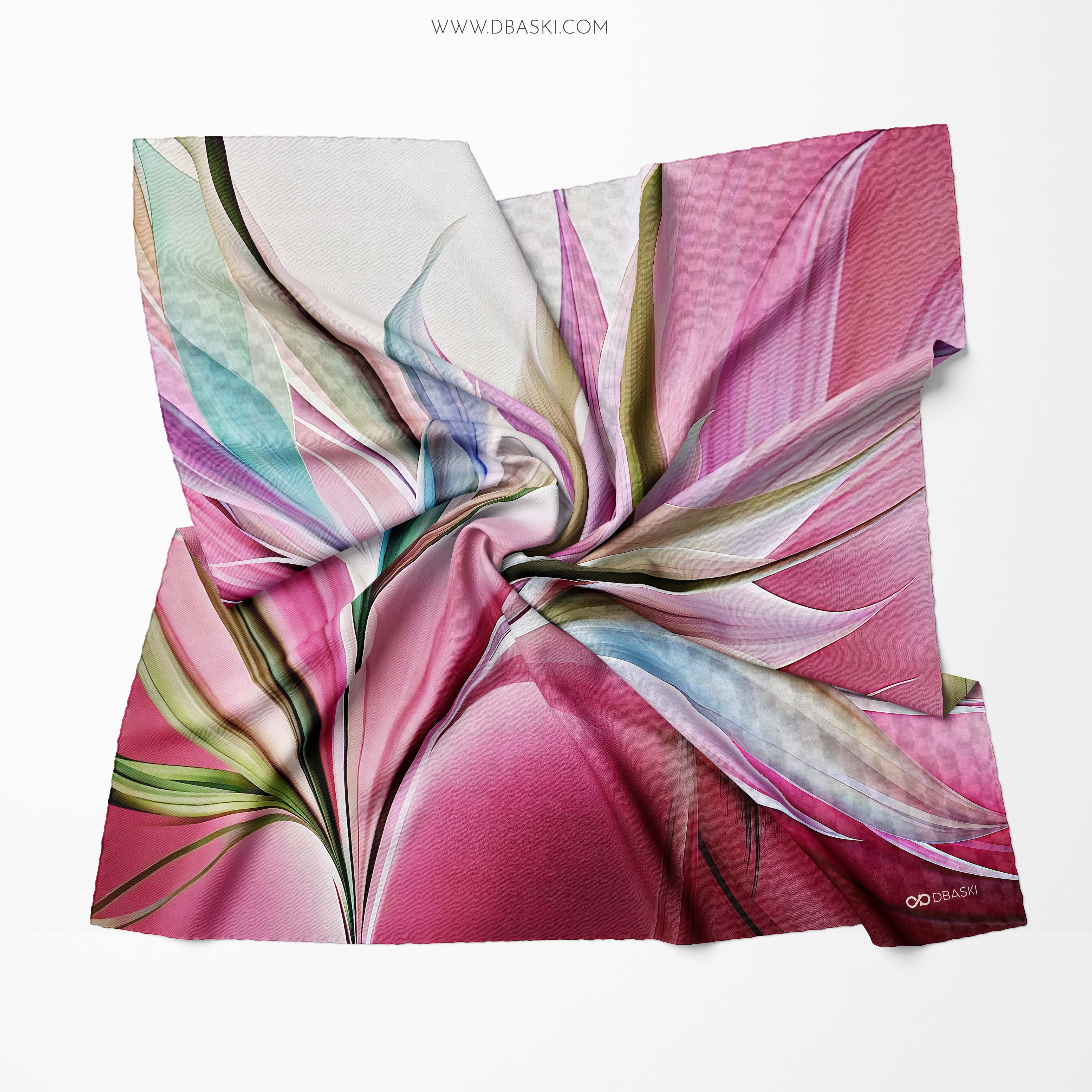 Floral Silk Scarf
