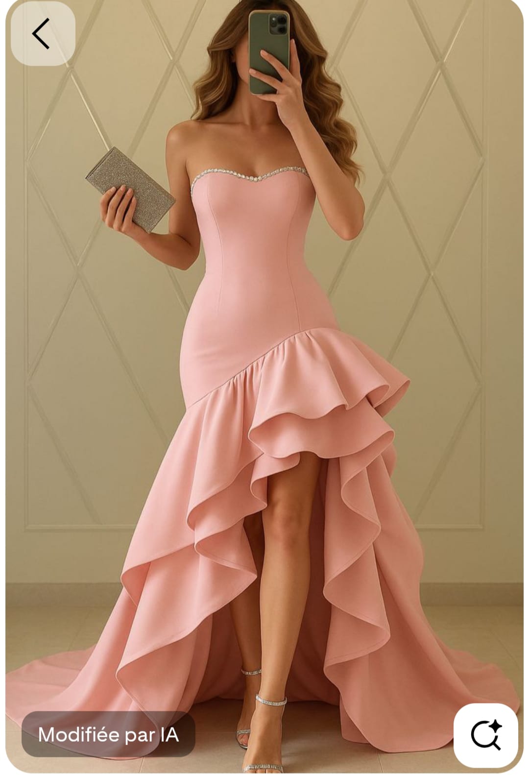 Robe fluide estivale