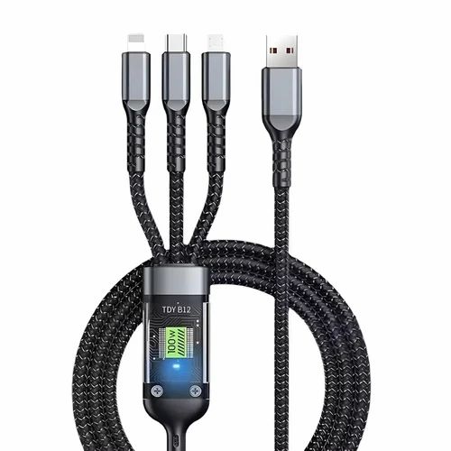 3-in-1 Multi Charging Cable 100 Watt
