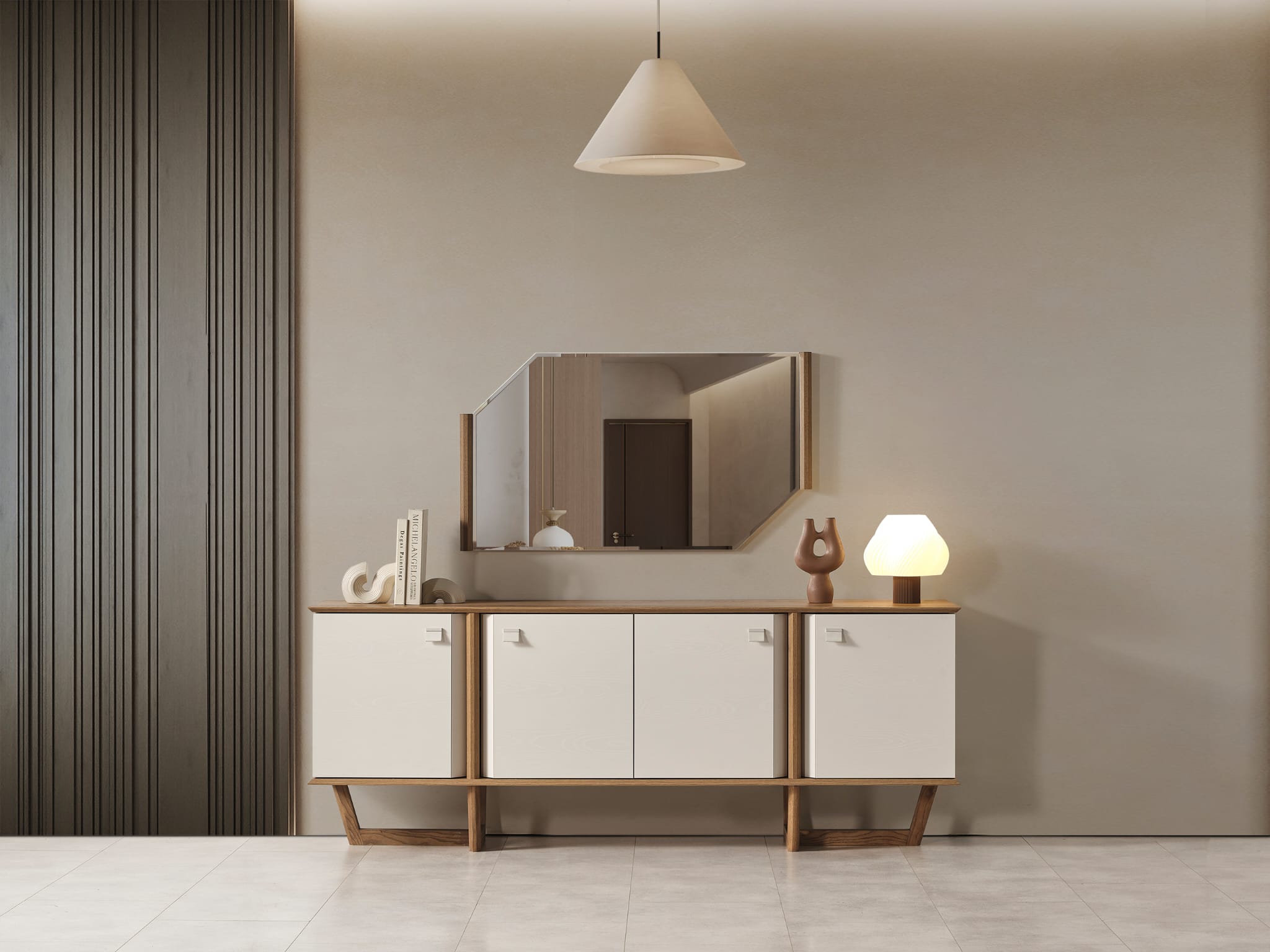 Soft TV ünitesi+Konsol+Yemek Masası