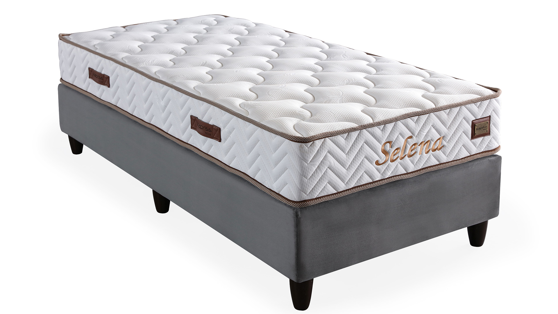 Selena Tek Kişilik Yatak ve Baza Takımı