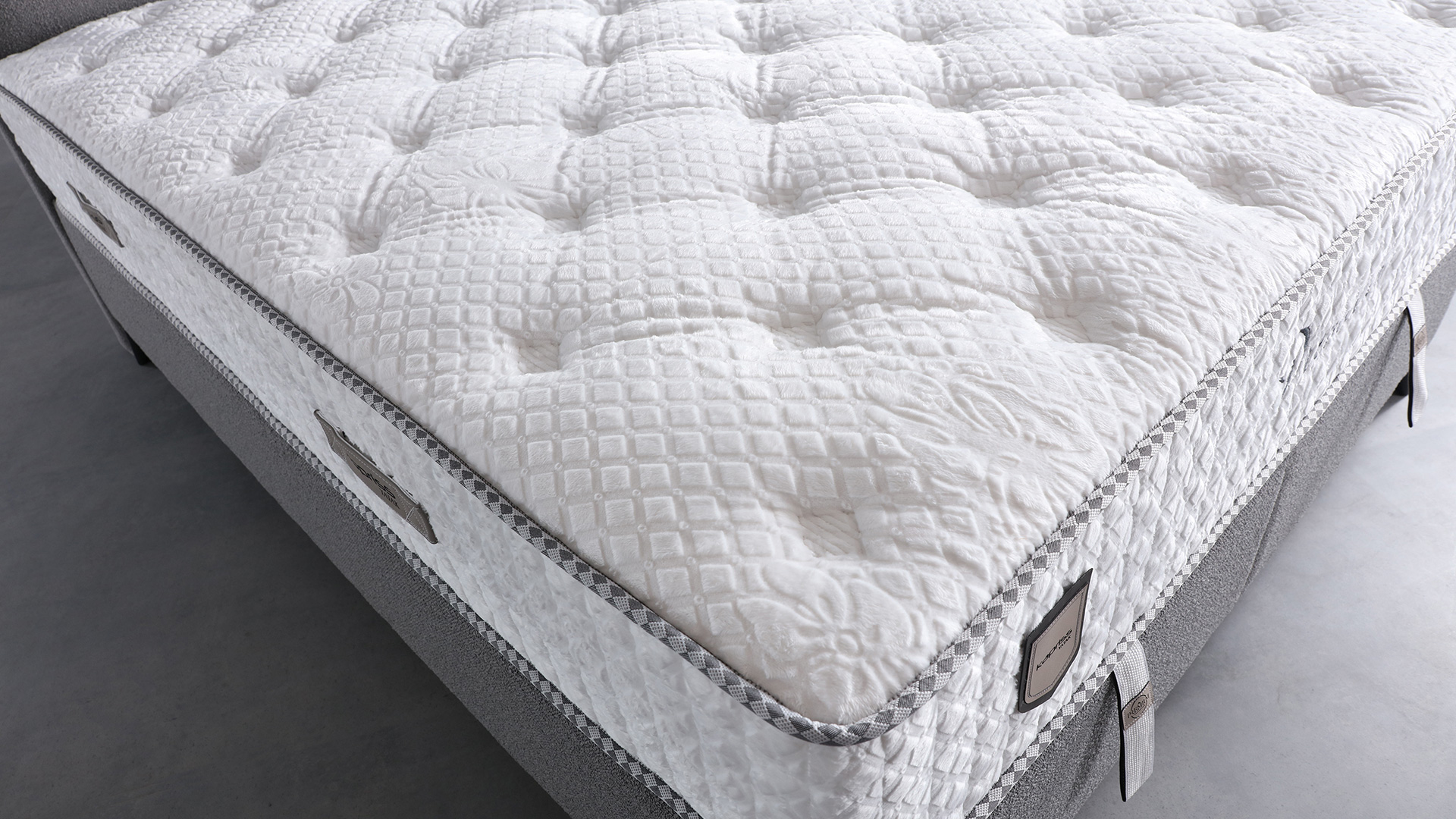 Premium Antrasit Yatak ve Baza Takımı