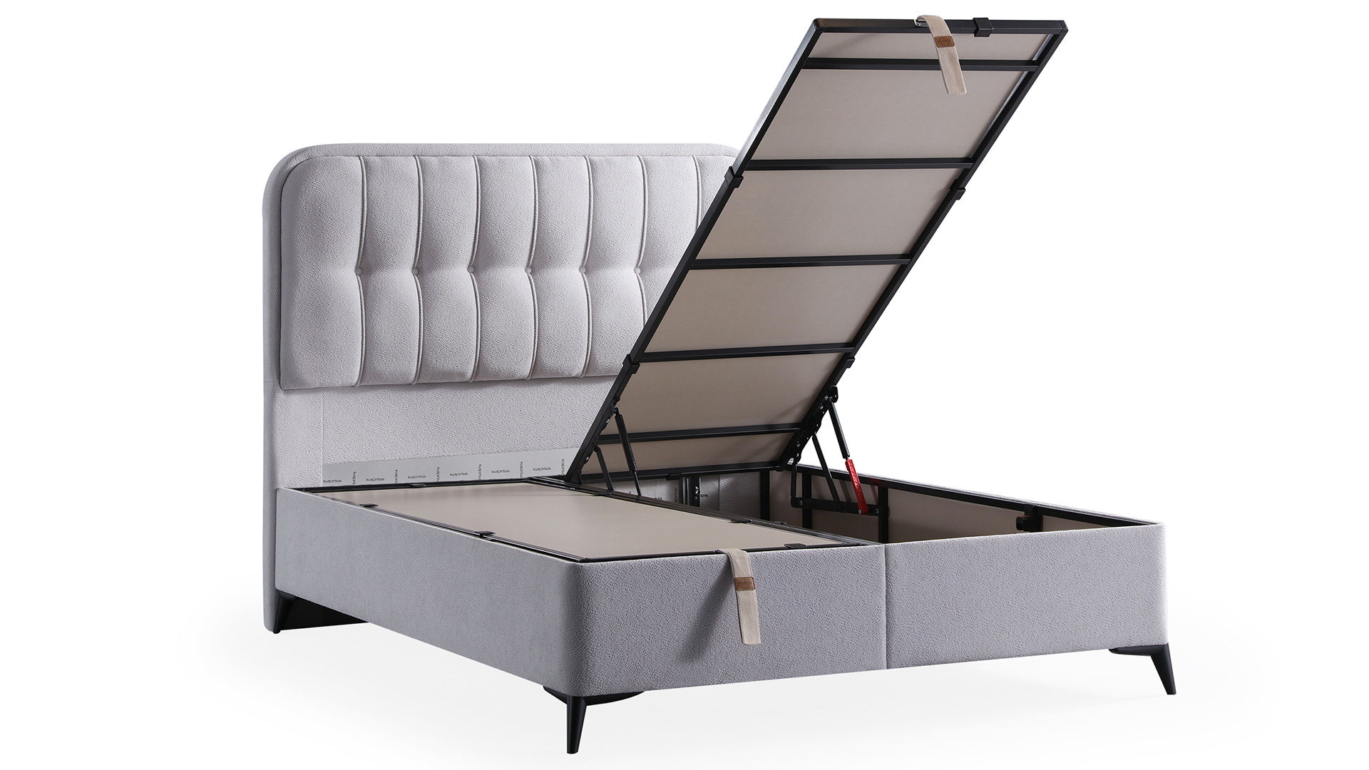 Visco Dream Gri Yatak ve Baza Takımı