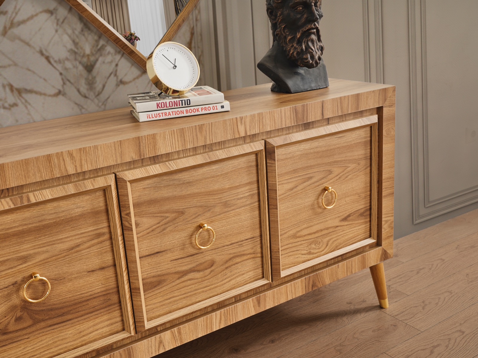 Pablo TV ünitesi+Konsol+Yemek Masası