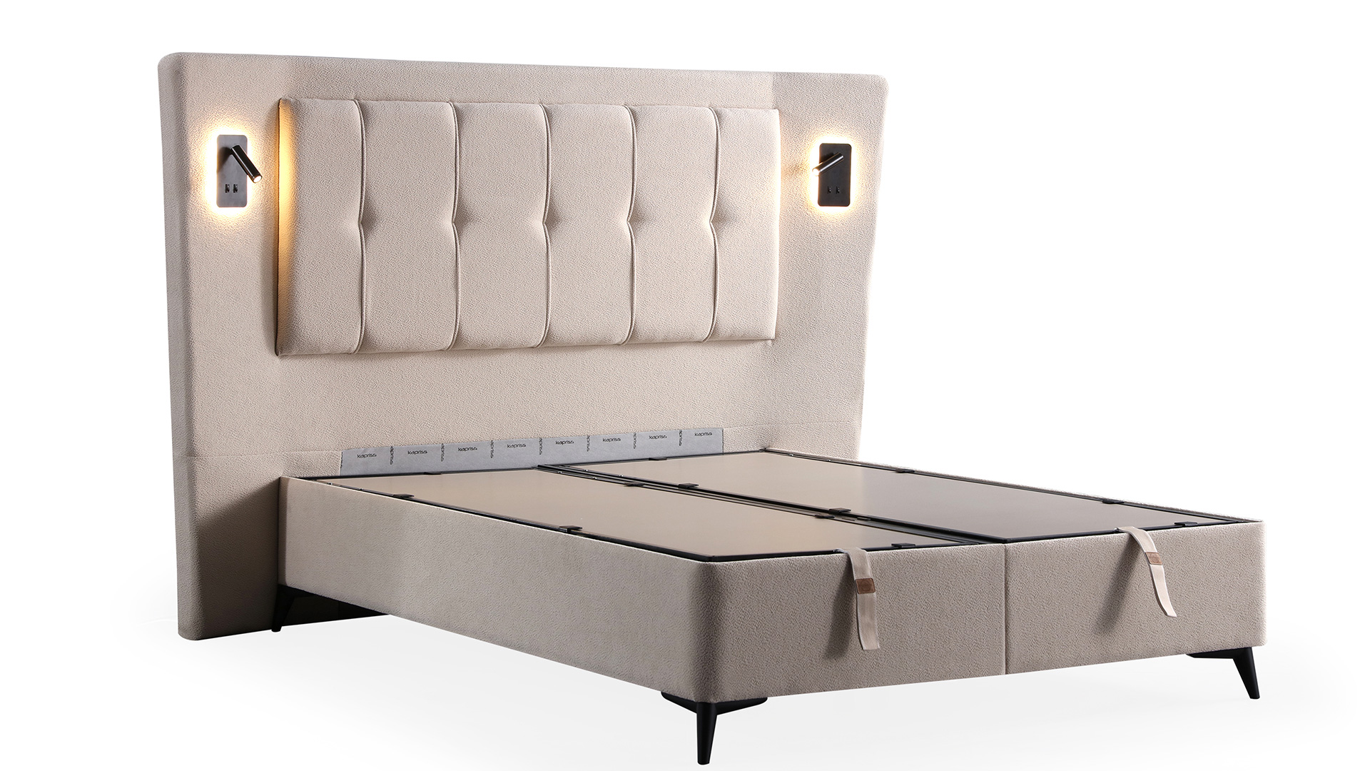 Aurest Krem Yatak ve Baza Takımı