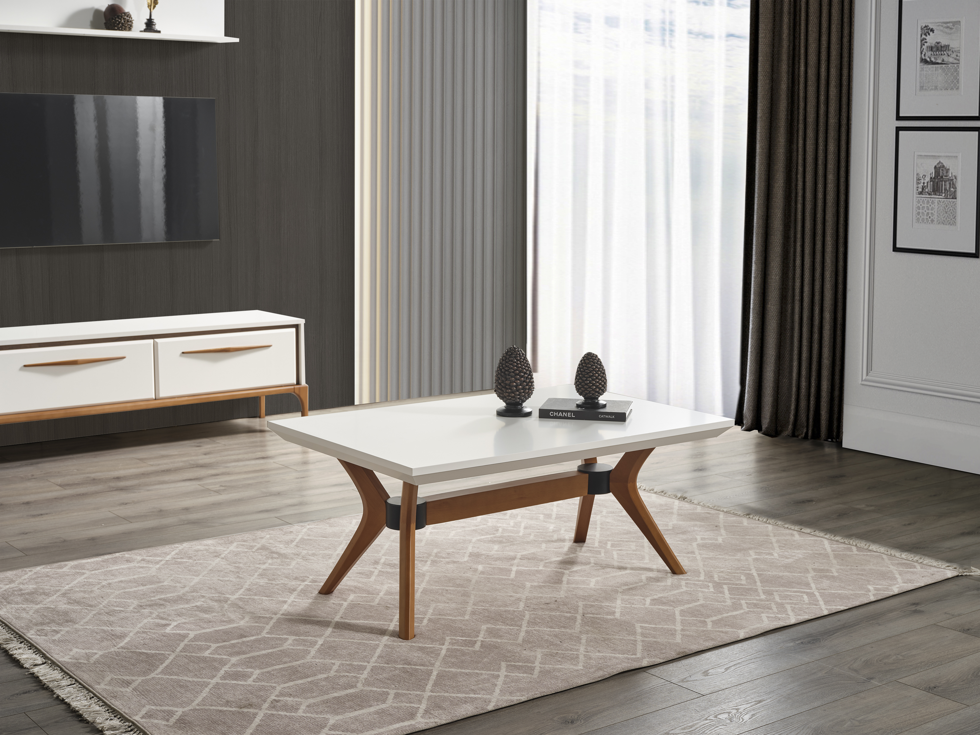 Masal Grup TV ünitesi+Konsol+Yemek Masası