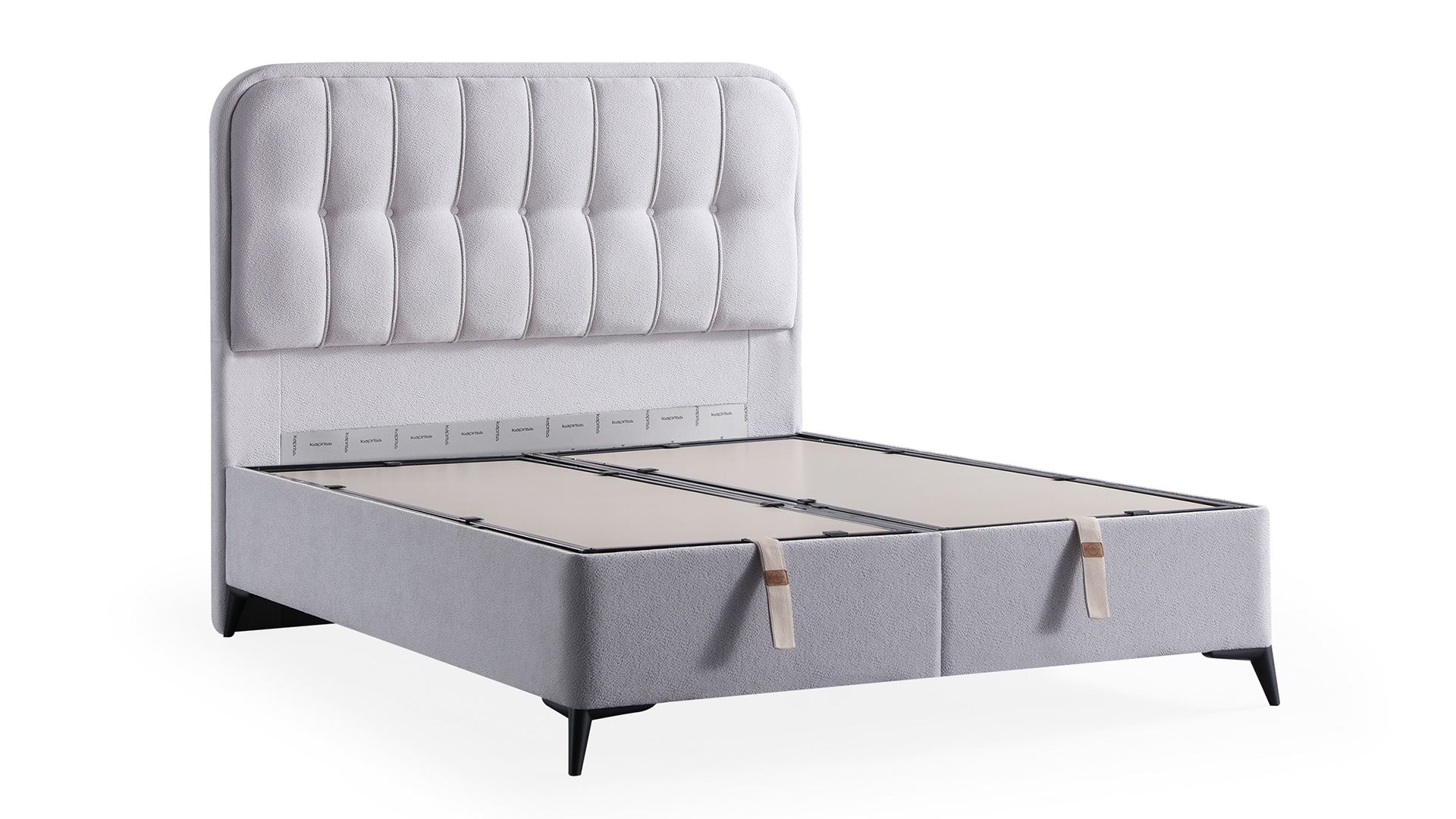 Visco Dream Gri Yatak ve Baza Takımı