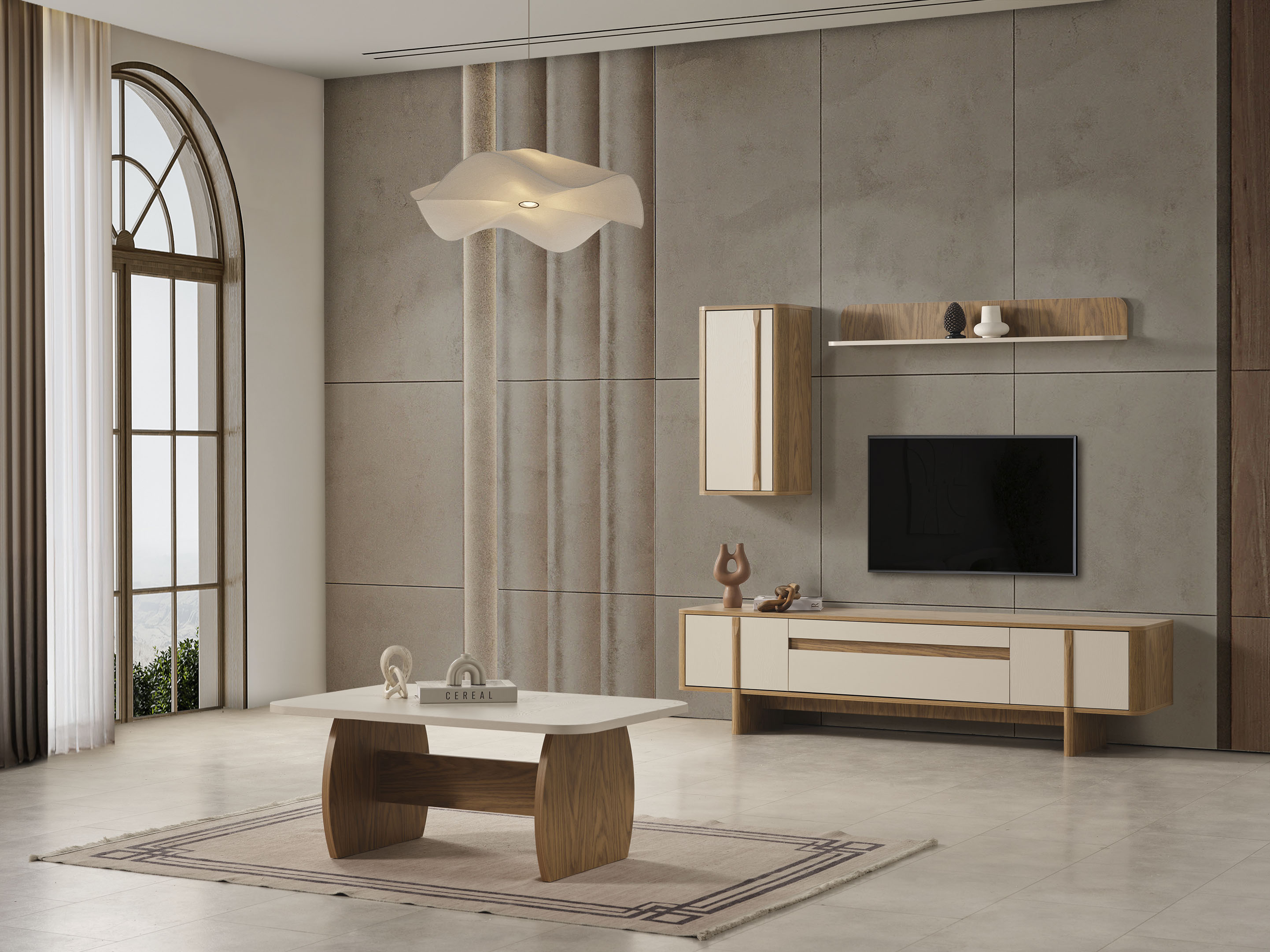 Eylül TV ünitesi+Konsol+Yemek Masası