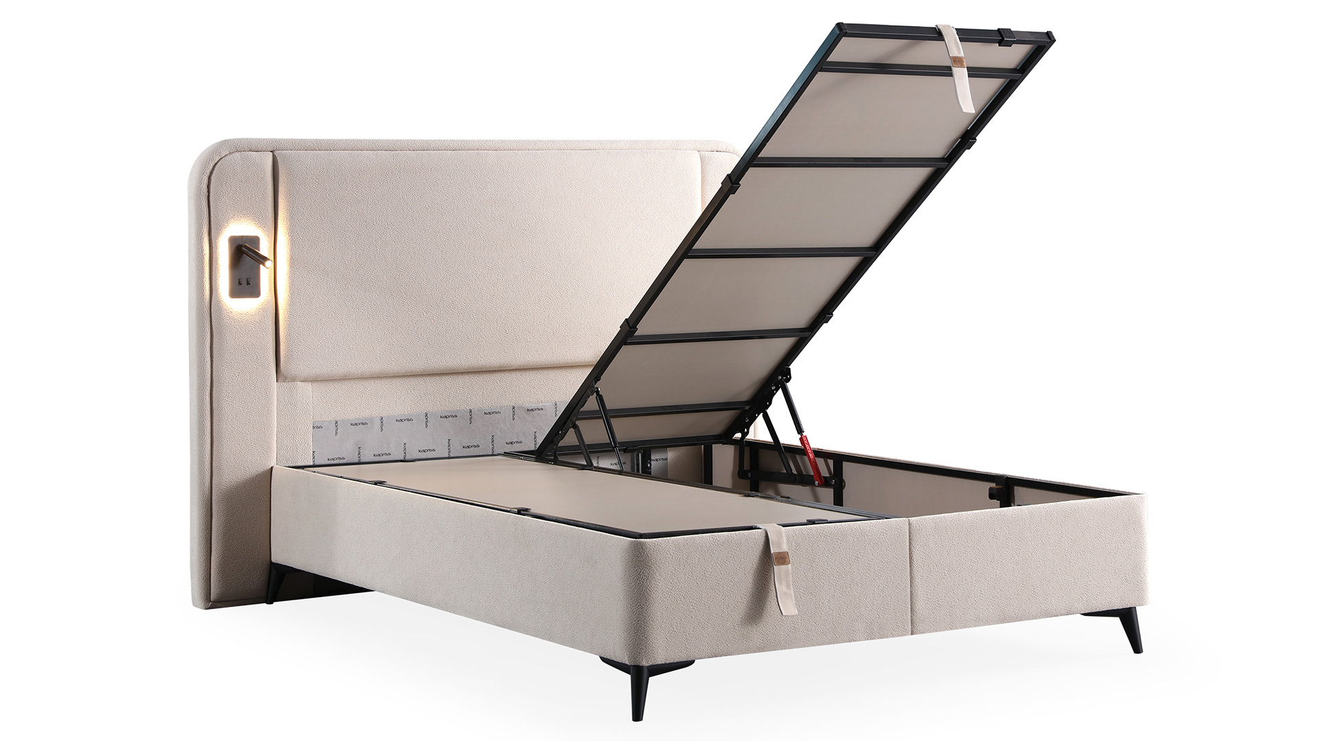 Natural Krem Yatak ve Baza Takımı