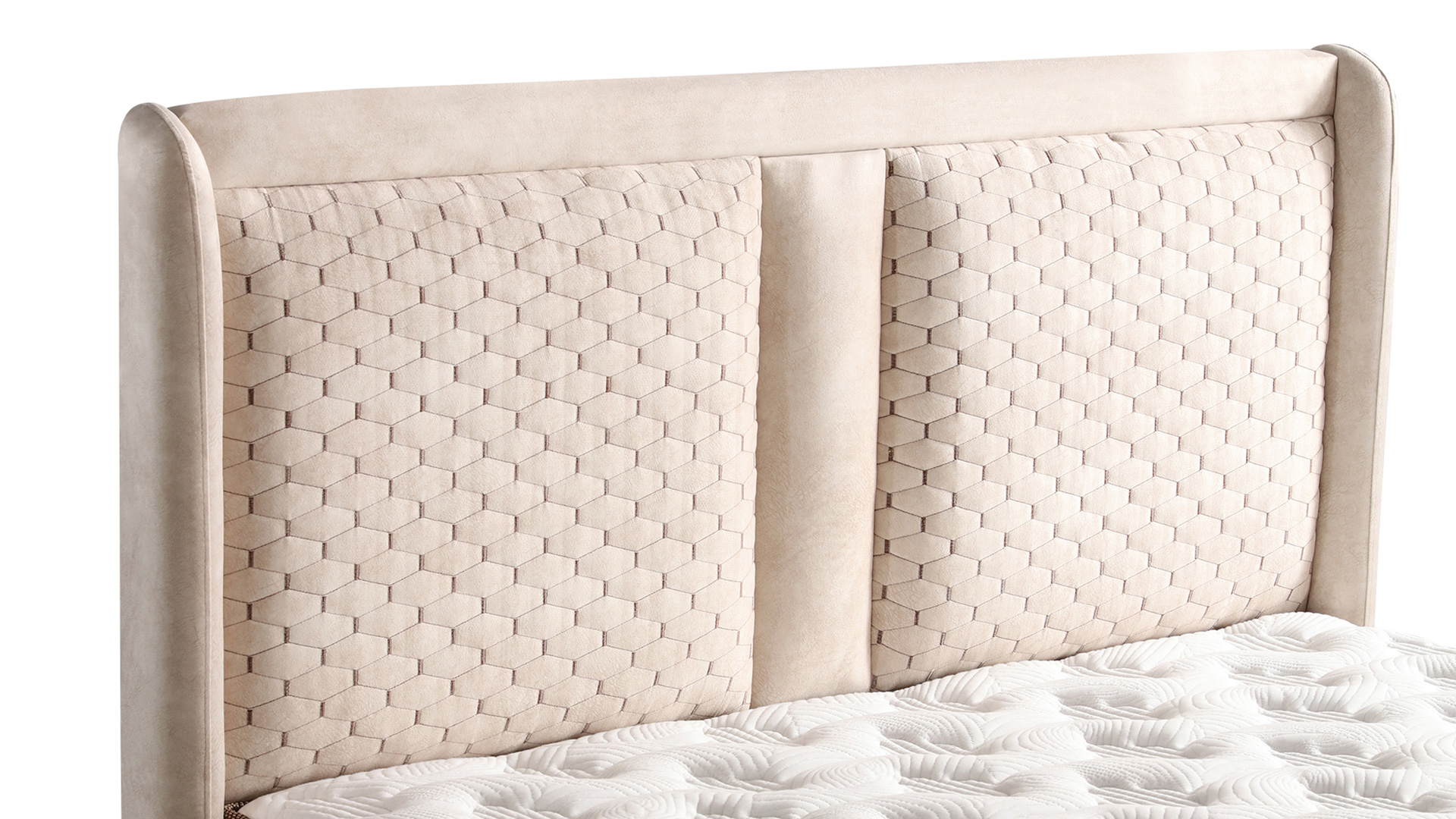 Flora Krem Yatak ve Baza Takımı