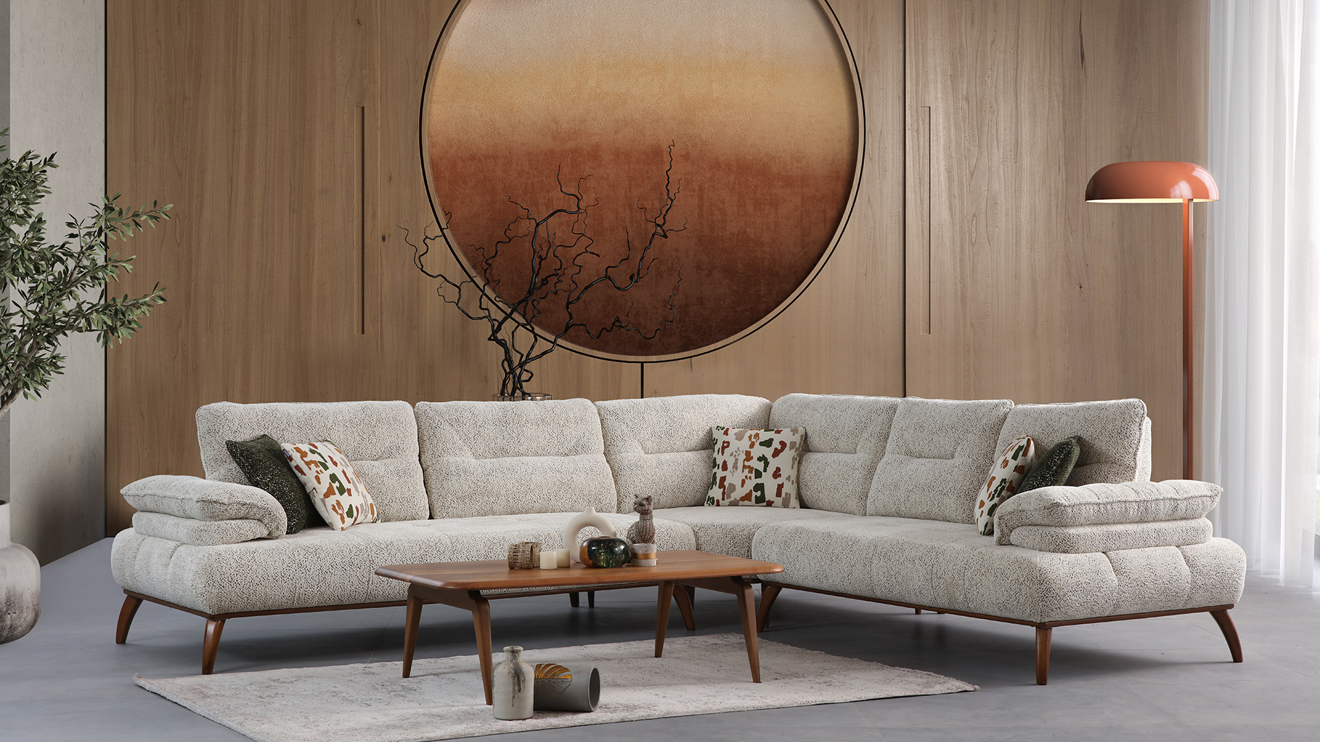 Latte Köşe Koltuk Takımı