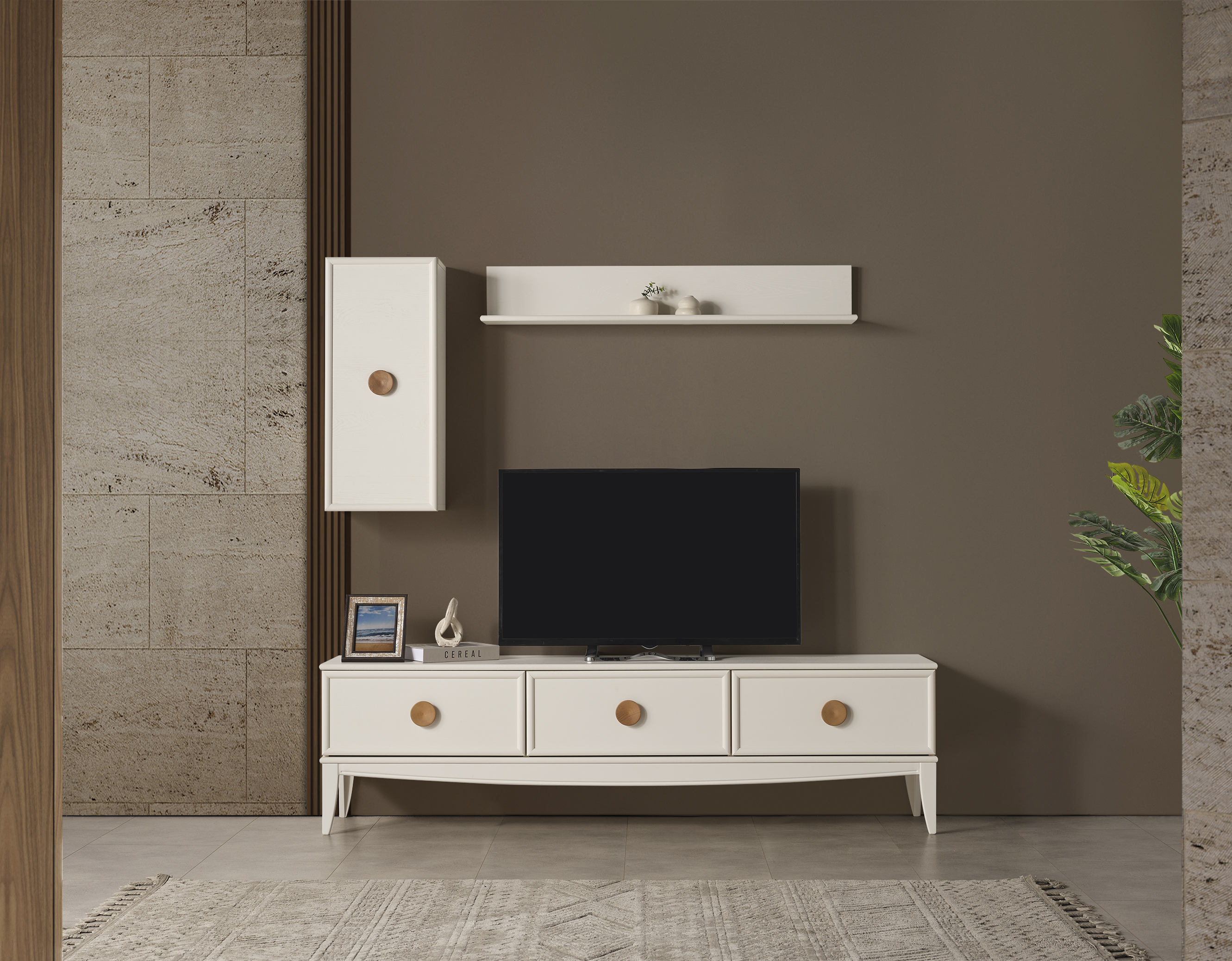 Lena TV ünitesi+Konsol+Yemek Masası