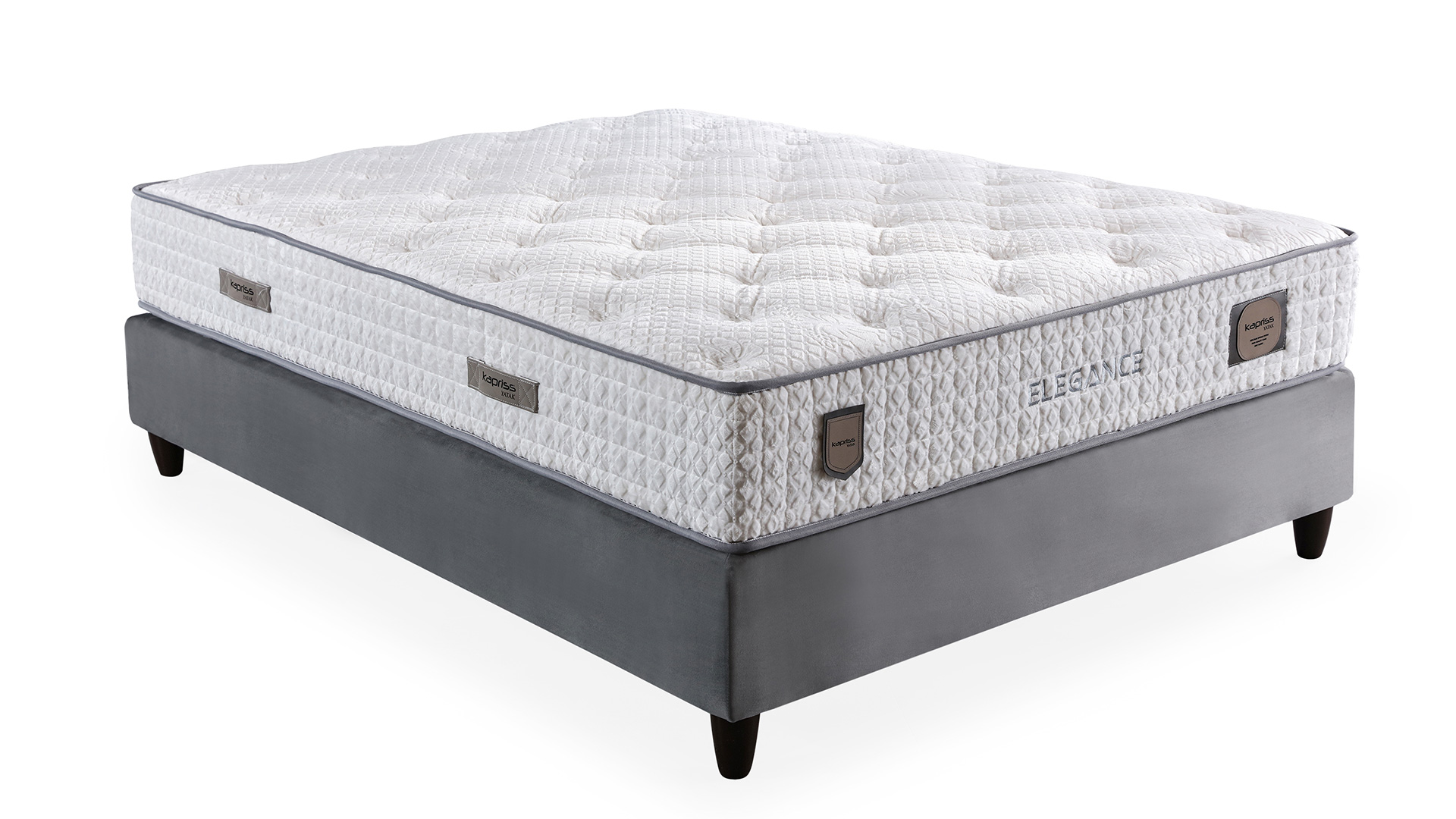 Elegance Kahve Yatak ve Baza Takımı