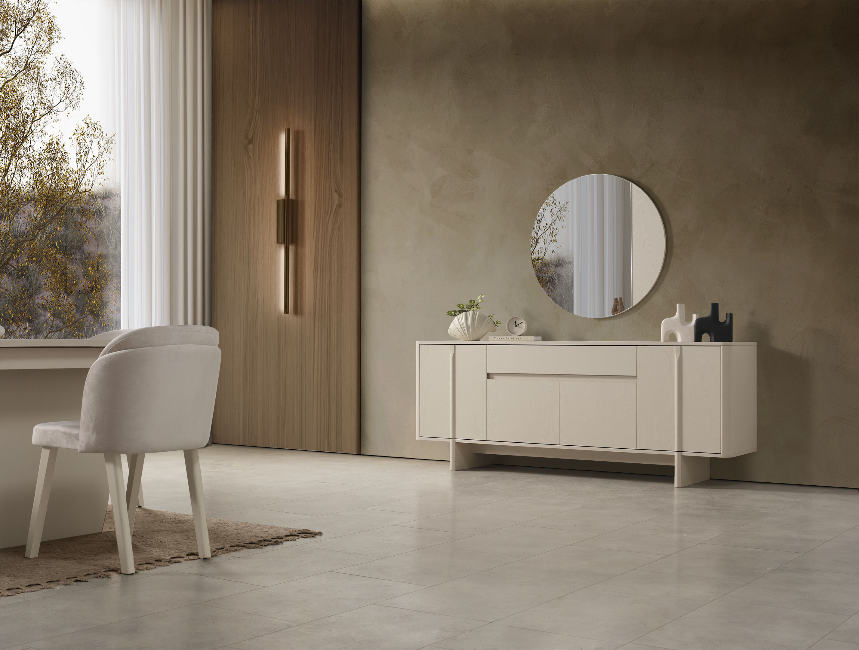 Vizyon Konsol+TV Ünitesi+Yemek Masası