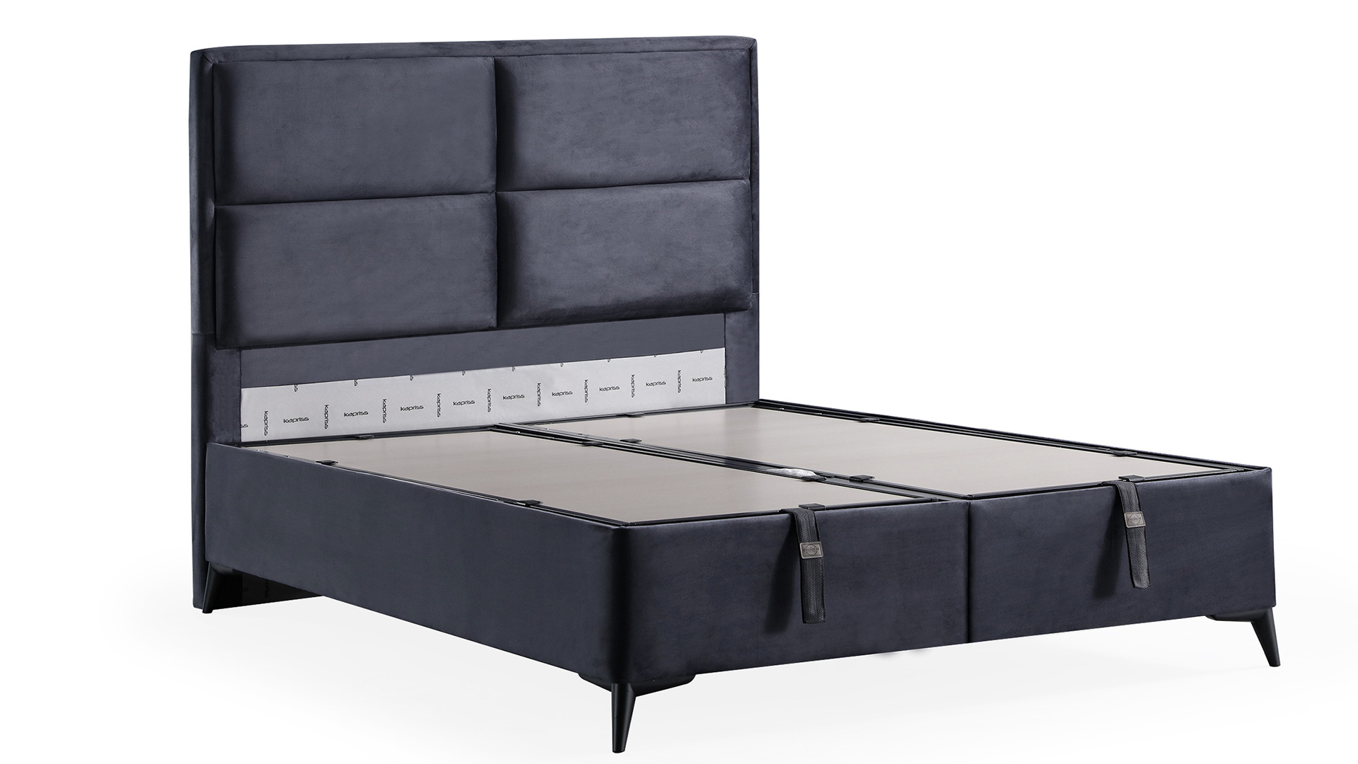 London Antrasit Yatak ve Baza Takımı