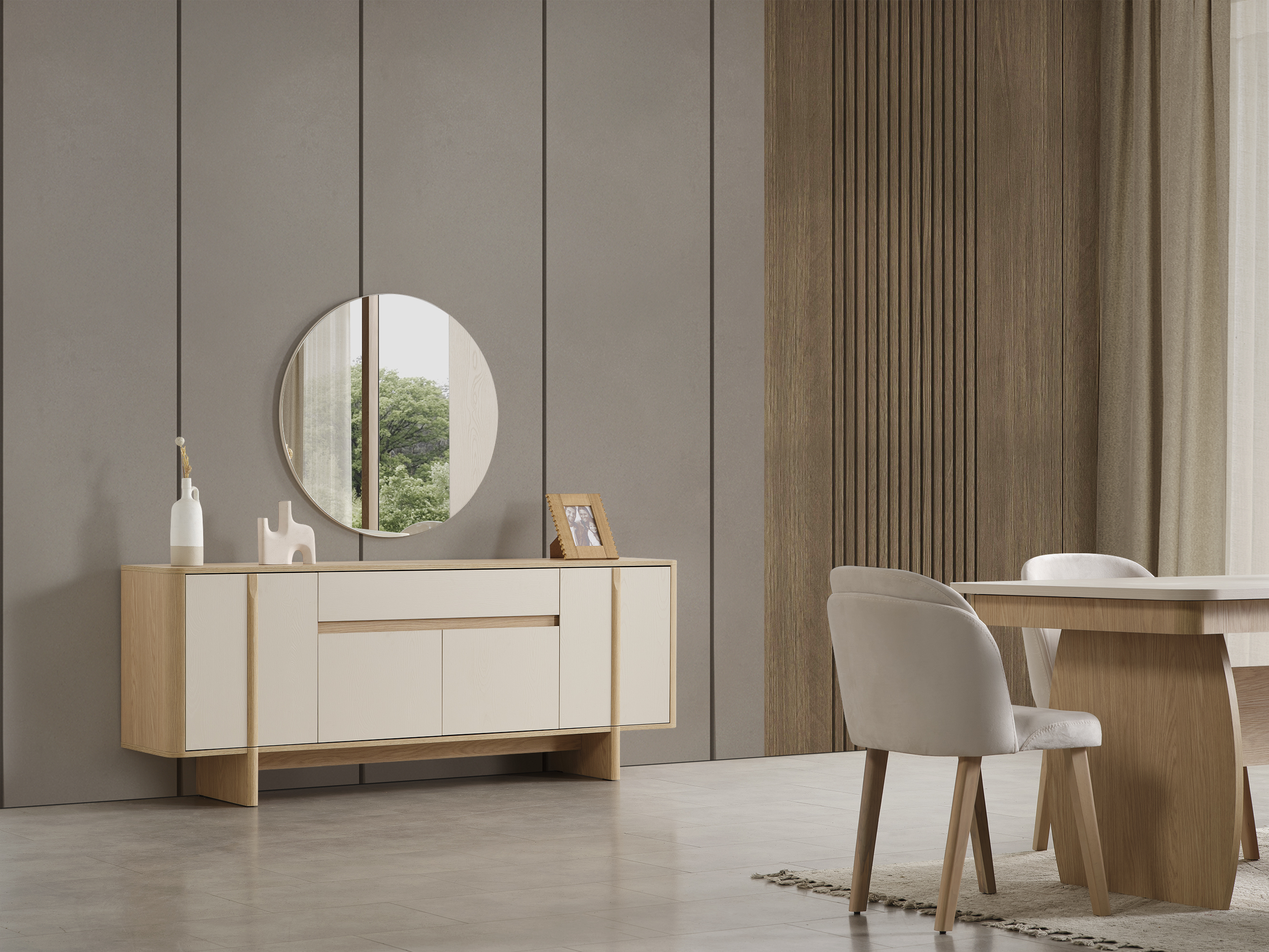 Stil TV ünitesi+Konsol+Yemek Masası