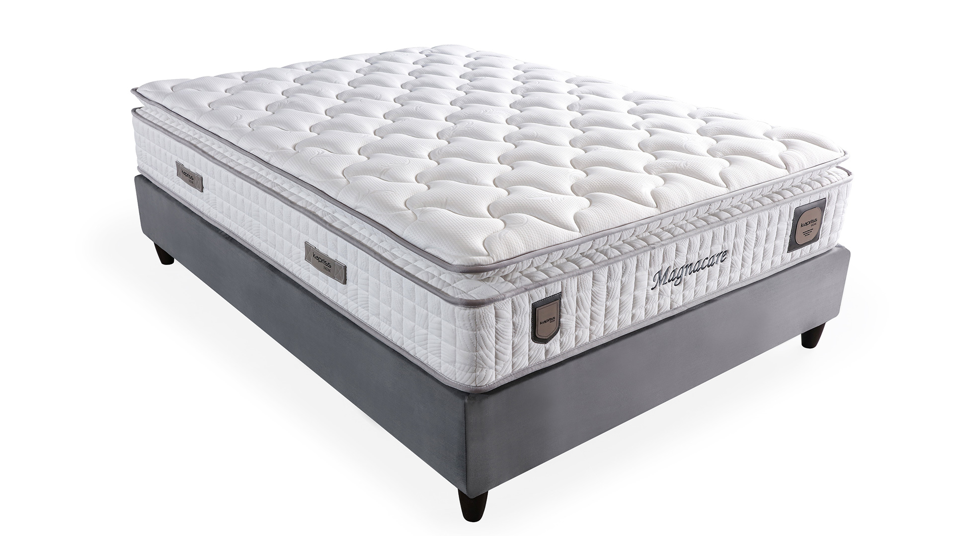 Magnacare Krem Yatak ve Baza Takımı