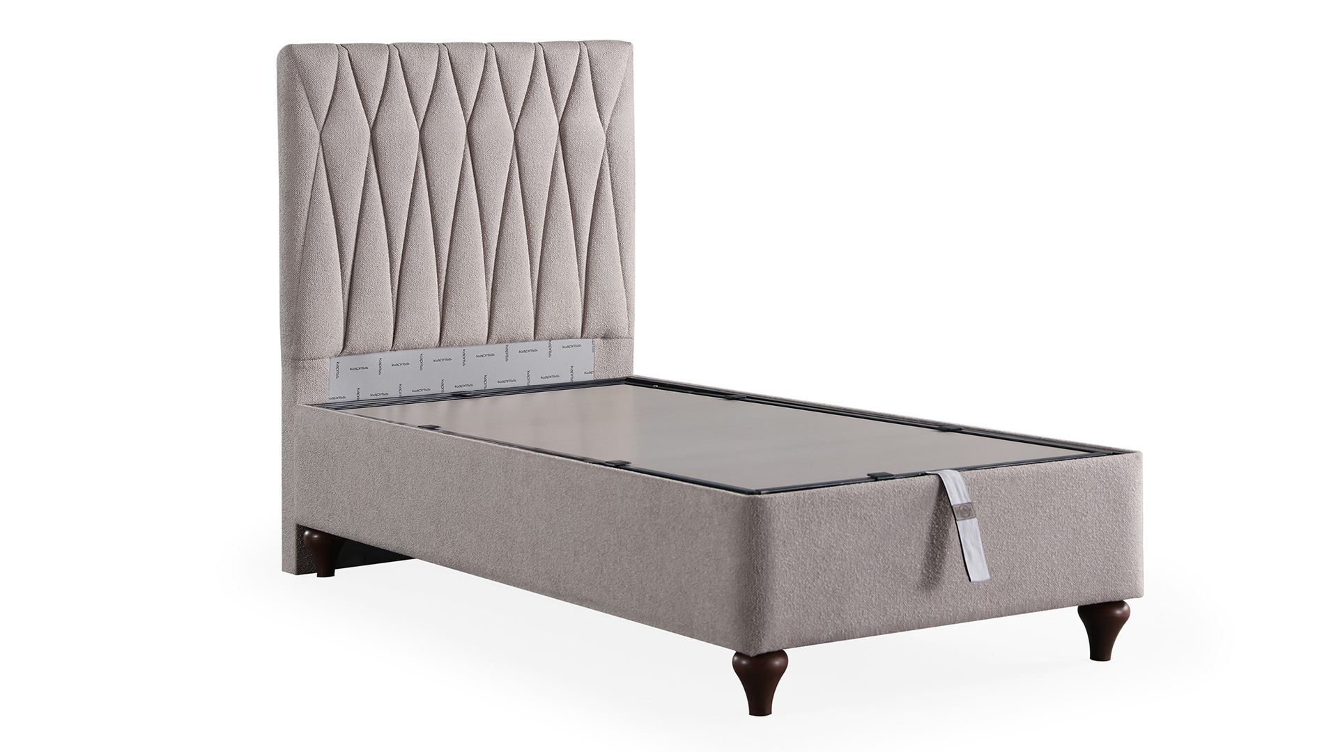 Linen Tek Kişilik Yatak ve Baza Takımı