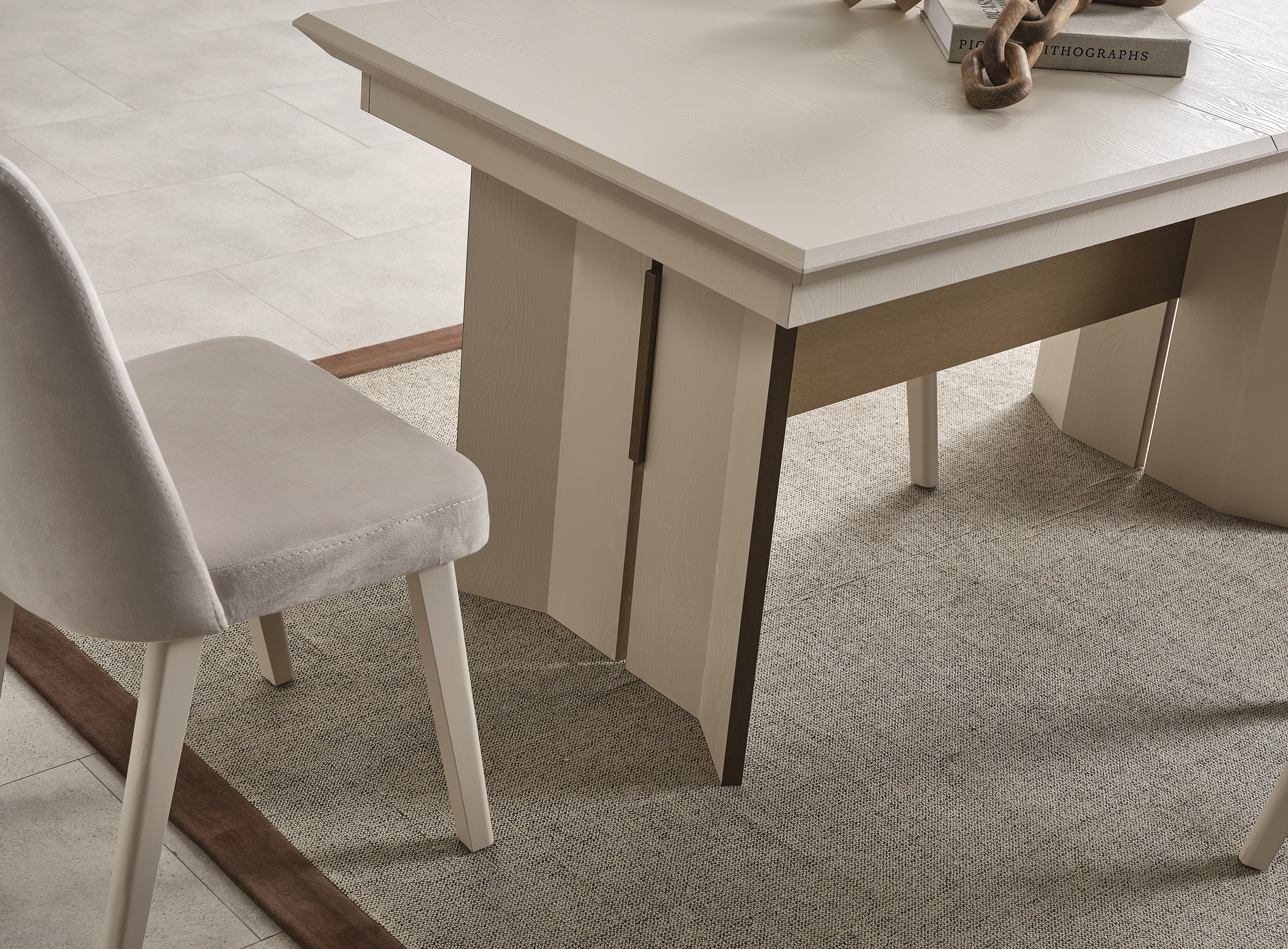 İpek TV ünitesi+Konsol+Yemek Masası