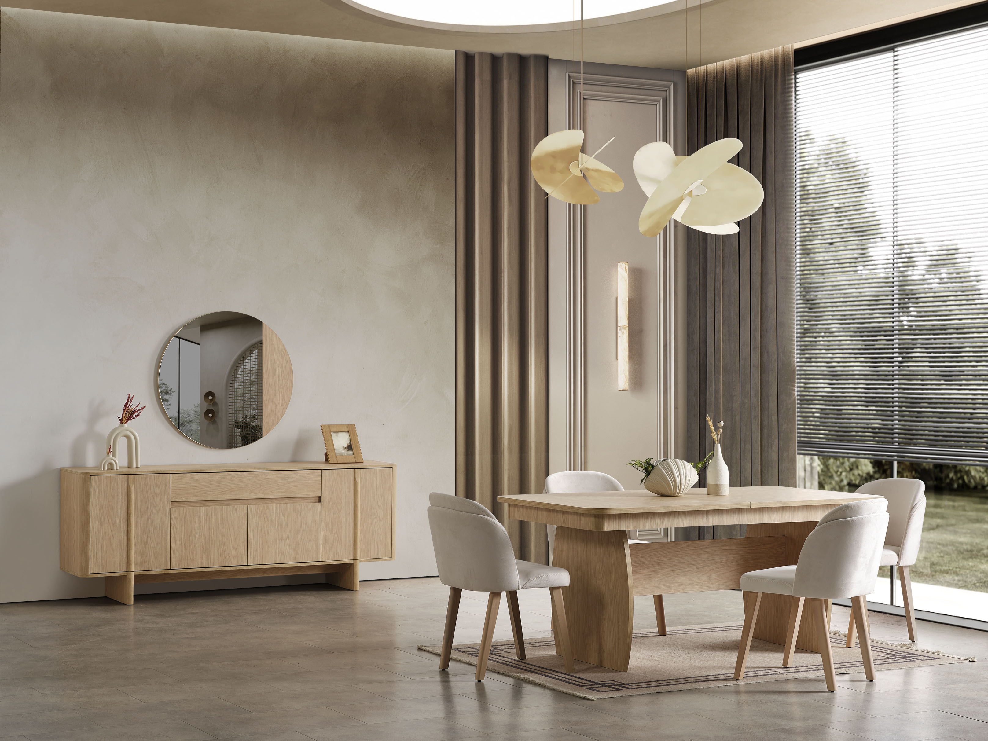 Star TV ünitesi+Konsol+Yemek Masası