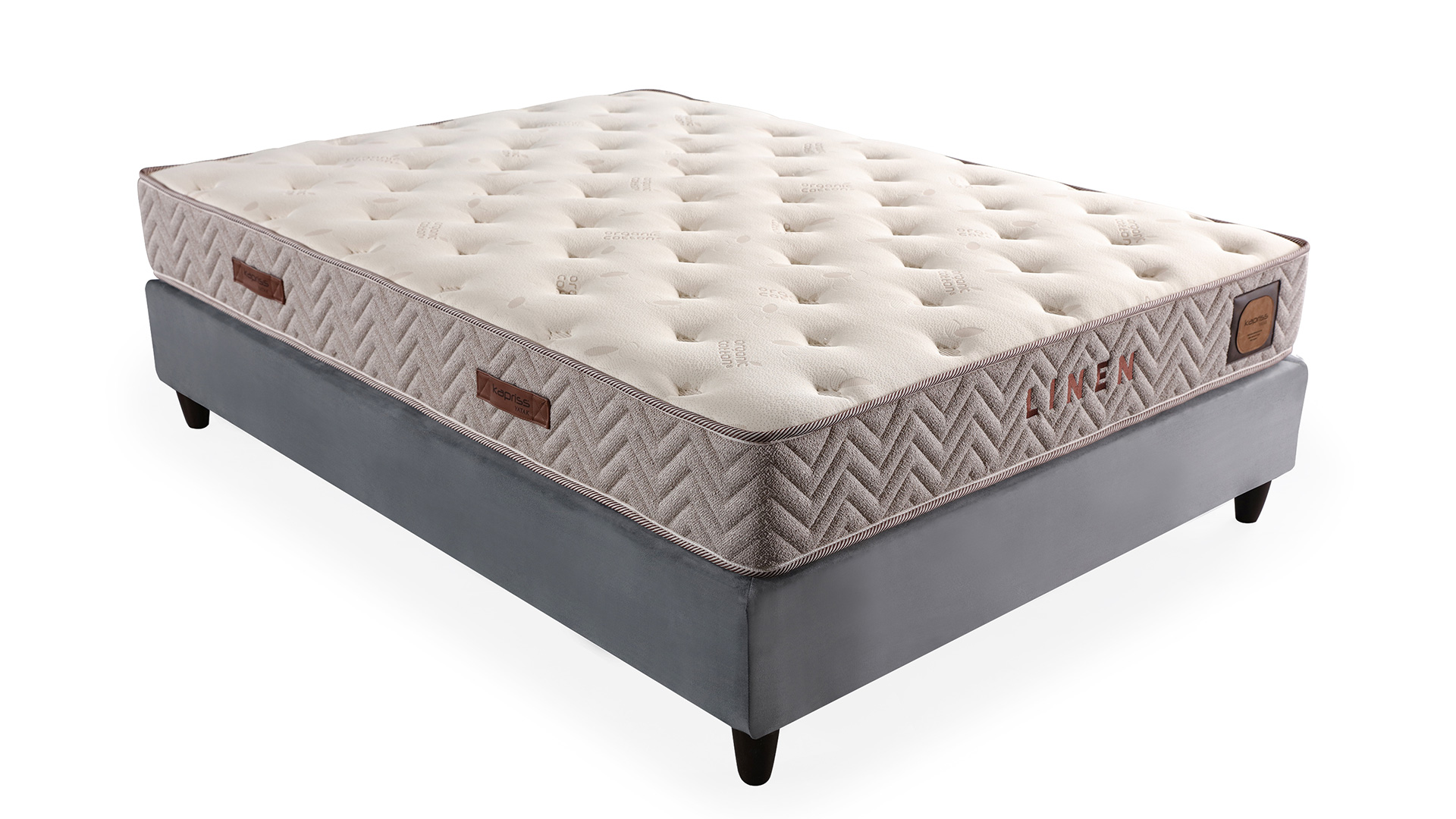 Linen Yatak ve Baza Takımı