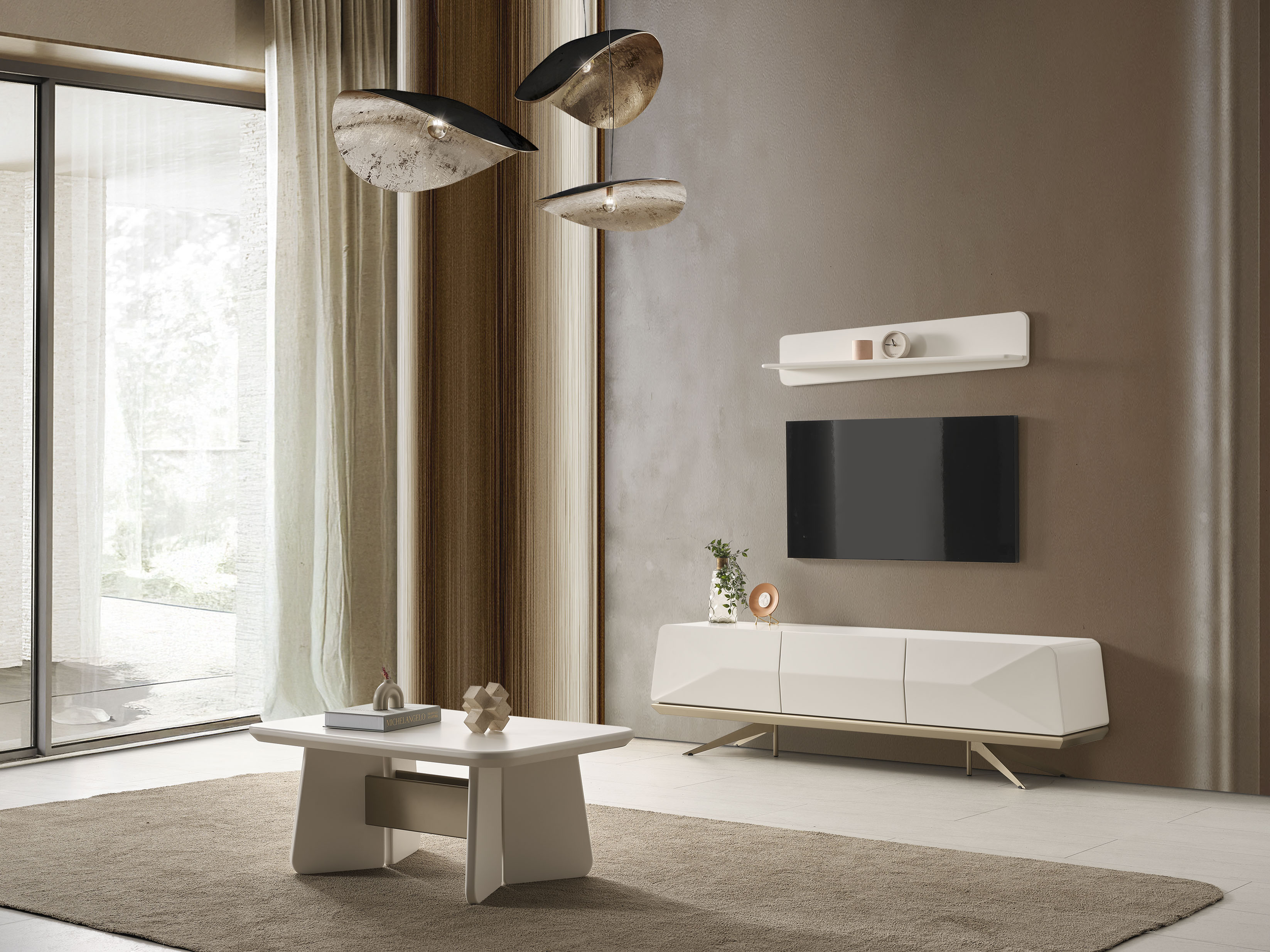 GUCCİ TV ünitesi+Konsol+Yemek Masası