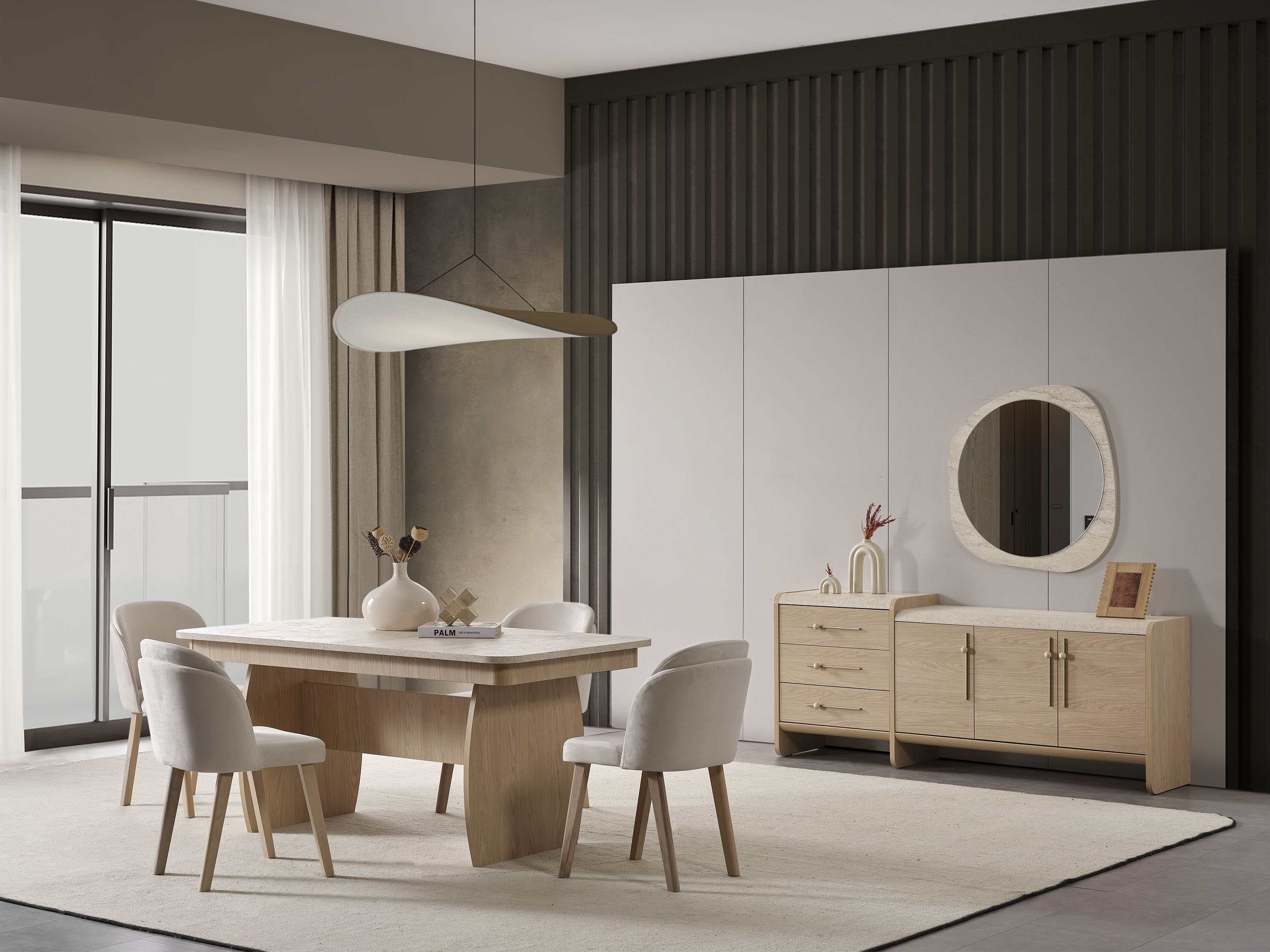 Hazal TV ünitesi+Konsol+Yemek Masası