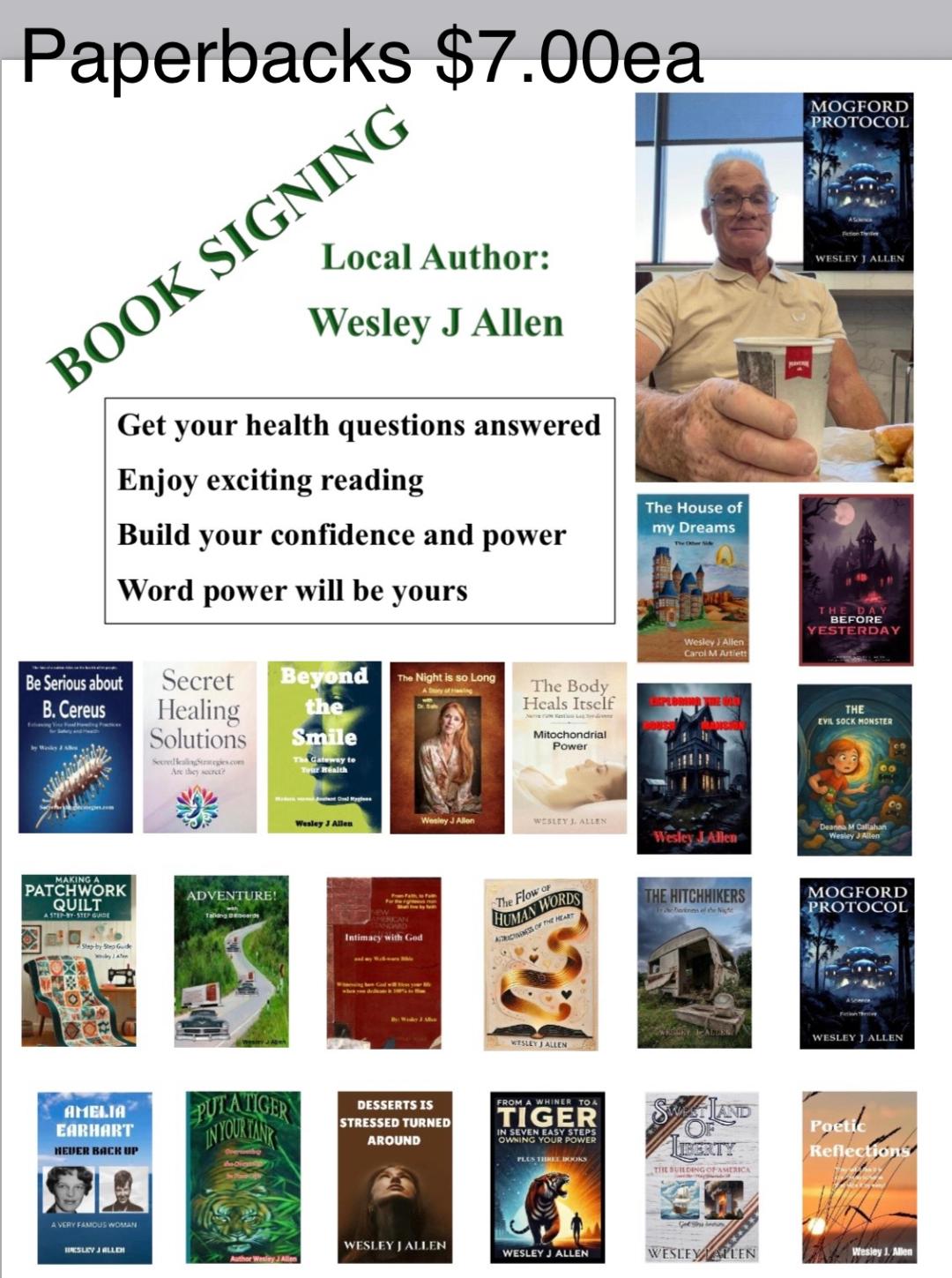 Wesley J Allen Paperback Books