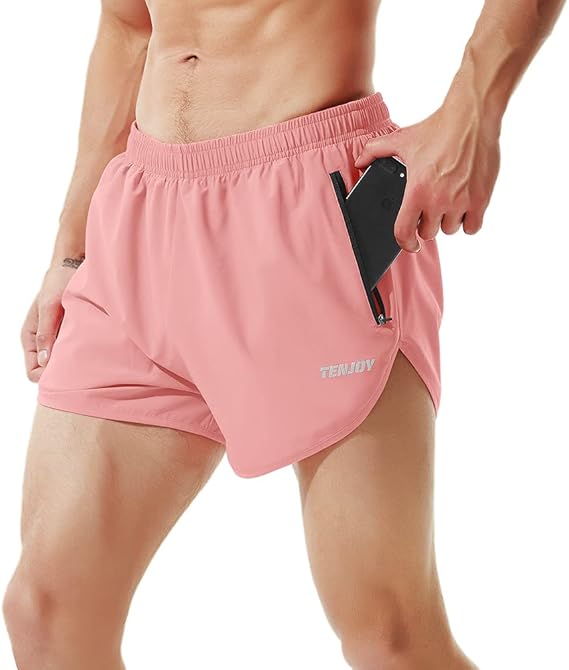 Men's Purple Athletic Shorts