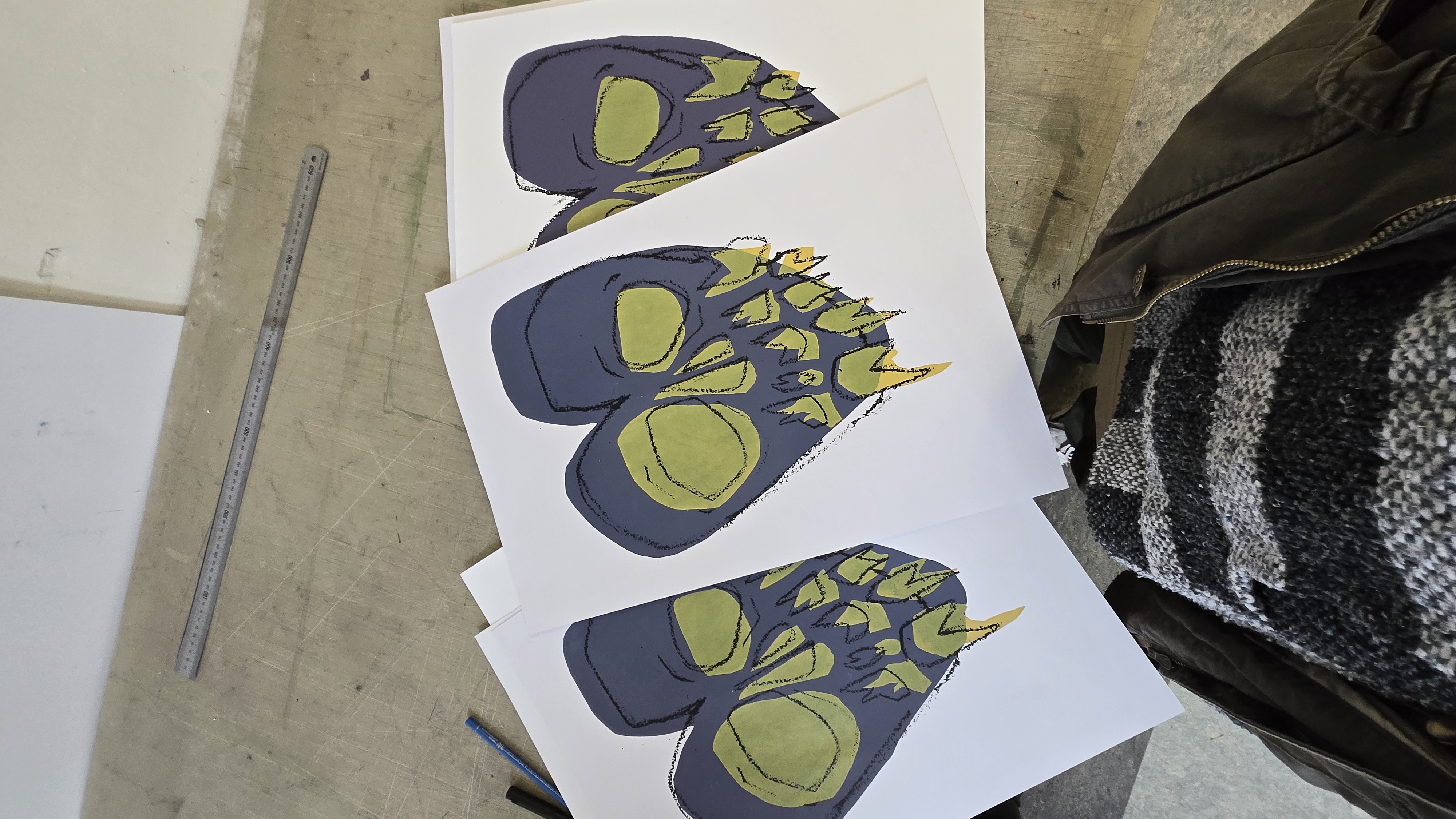 "Toxic love" - serigrafie 35x50cm