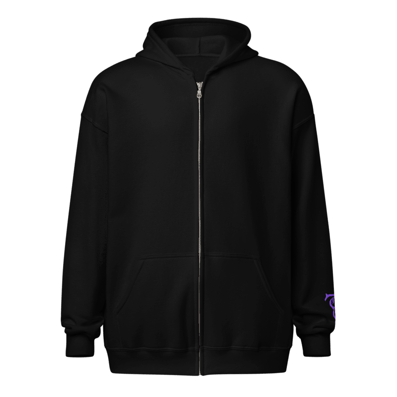 "Starving artist edition" - 2026 anniversary, Back print - Unisex heavy blend zip hoodie