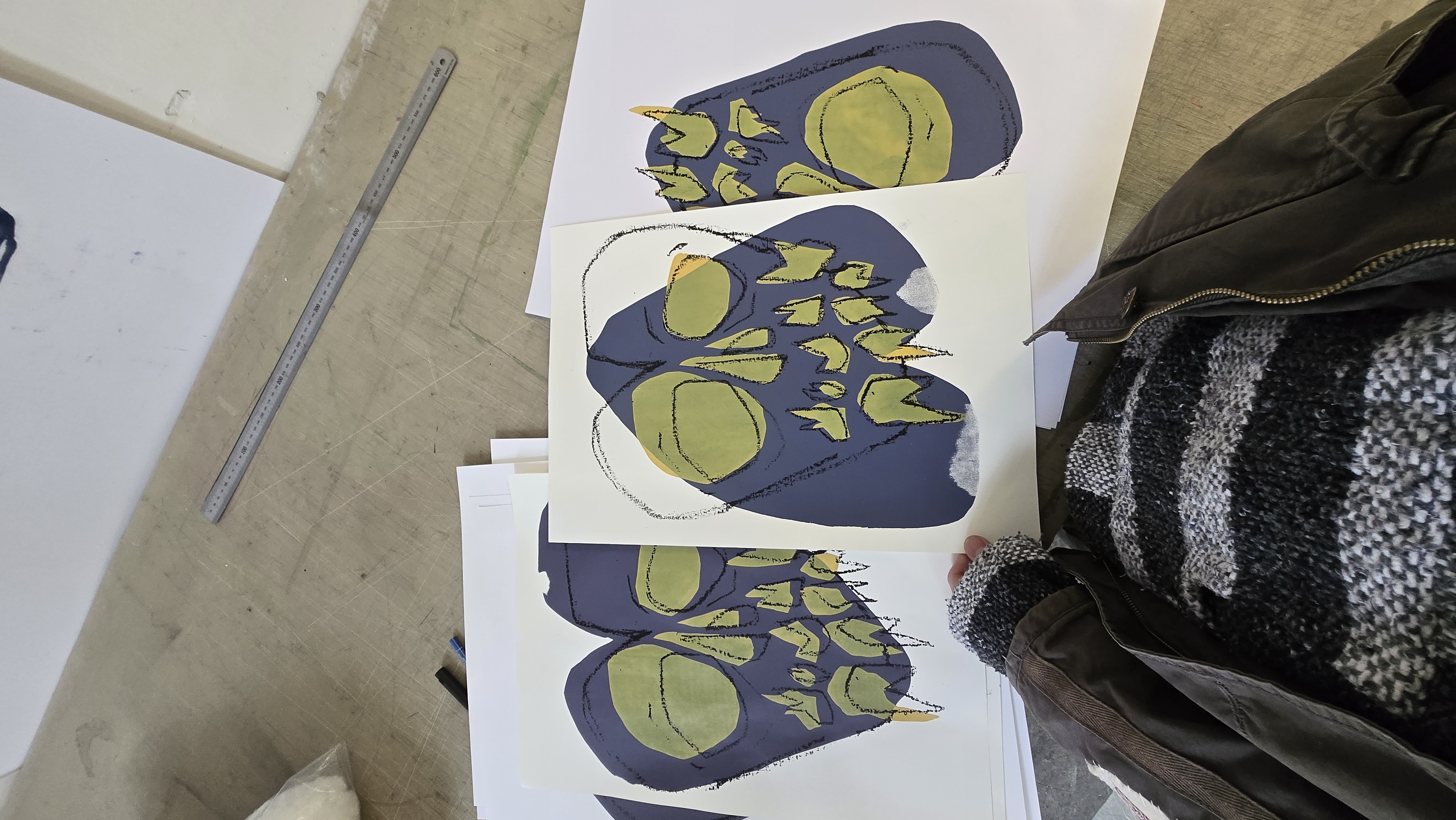 "Toxic love" - serigrafie 35x50cm