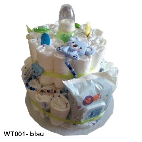 Windeltorte zur Geburt – liebevoll handgemacht & individuell gestaltet