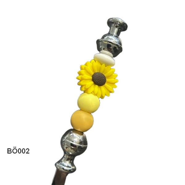 Brieföffner mit Silikonperlen – handgemacht & dekorativ