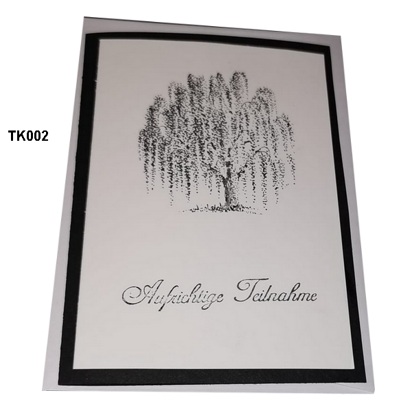 Trauerkarten – stille Worte des Mitgefühls