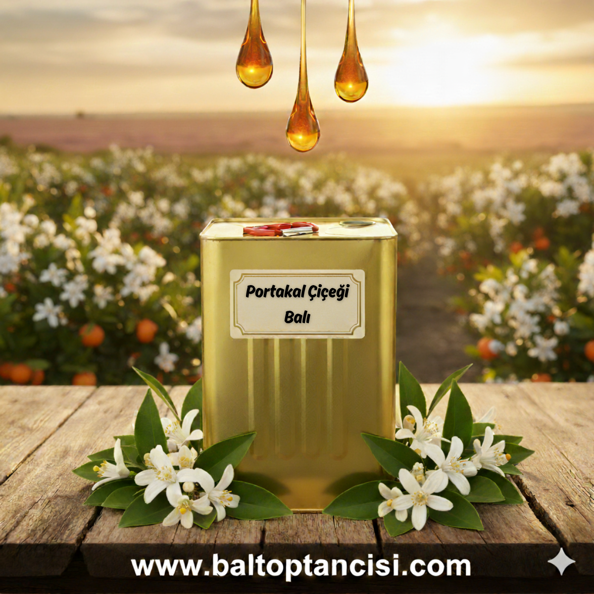 Portakal Çiçeği Balı (26,5 Kg)